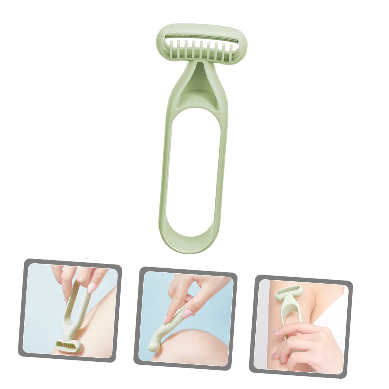 Women's Armpit Hair Trimmer - Manual Razor for Smooth & Painless Underarm Hair Removal | Body Hair Shaver for Bikini Line, Legs & Sensitive Skin | Perfect for Travel, Gym & Everyday Use