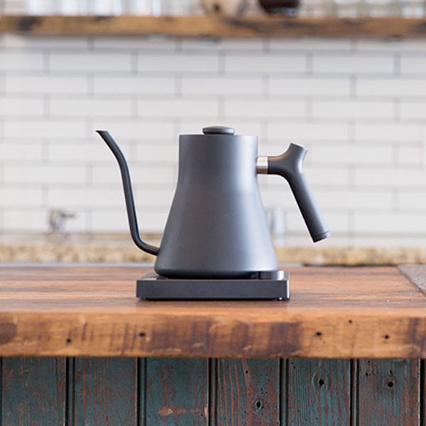 Fellow Stagg EKG Electric Pour Over Kettle - Precision Temperature Control Gooseneck Tea Kettle for Coffee, Tea & Pour Over Brewing - Perfect for Home Baristas & Tea Enthusiasts