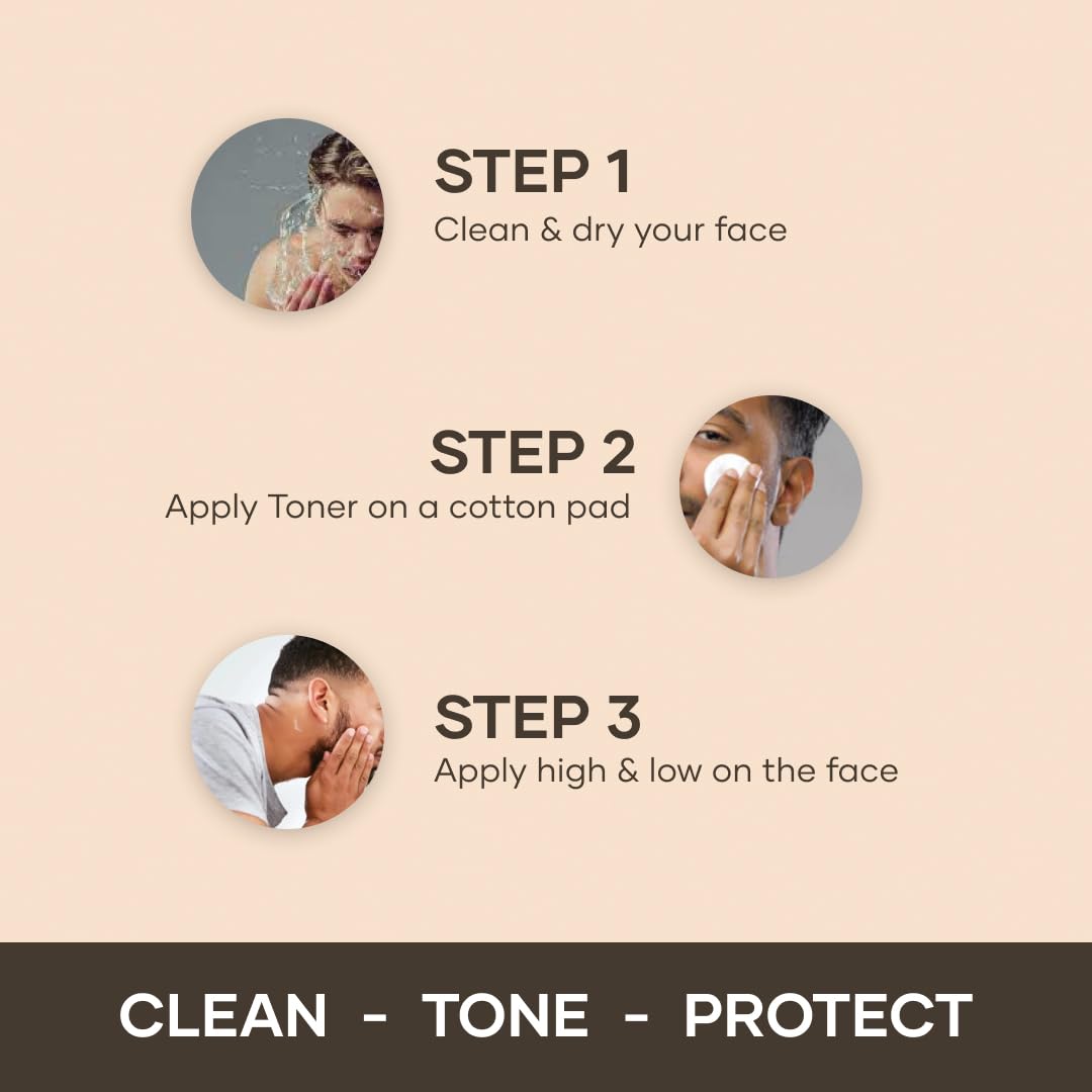 GHC Mars Face Toner with Niacinamide & Hyaluronic Acid - Pore Minimizer & Acne Treatment for Clear Skin - 150ml (1 Pack) | Daily Skincare Routine for Oily & Combination Skin