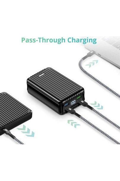 Zendure Super Tank 26800mAh Portable Charger - Fast Charging Power Bank for iPhone, Samsung, MacBook - Perfect for Travel, Camping & Emergency Power Backup