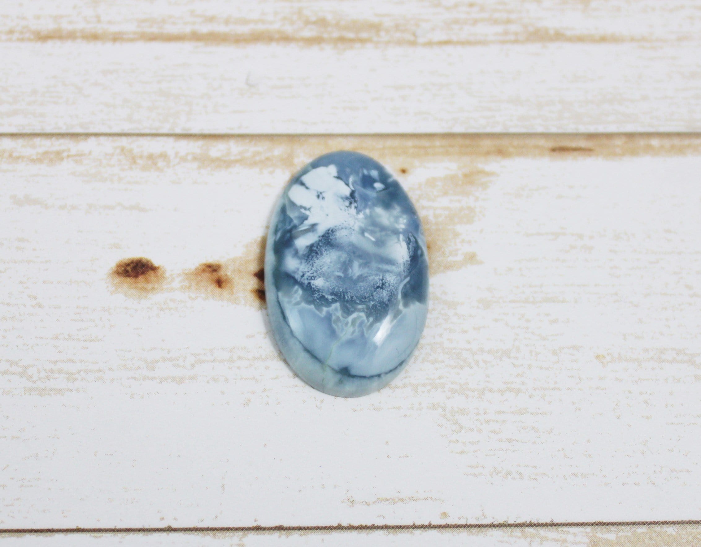Natural Blue Opal Cabochons for Jewelry Making - High Quality Gemstone Beads for Rings, Necklaces & DIY Crafts - Perfect for Healing Crystal Jewelry & Gifts