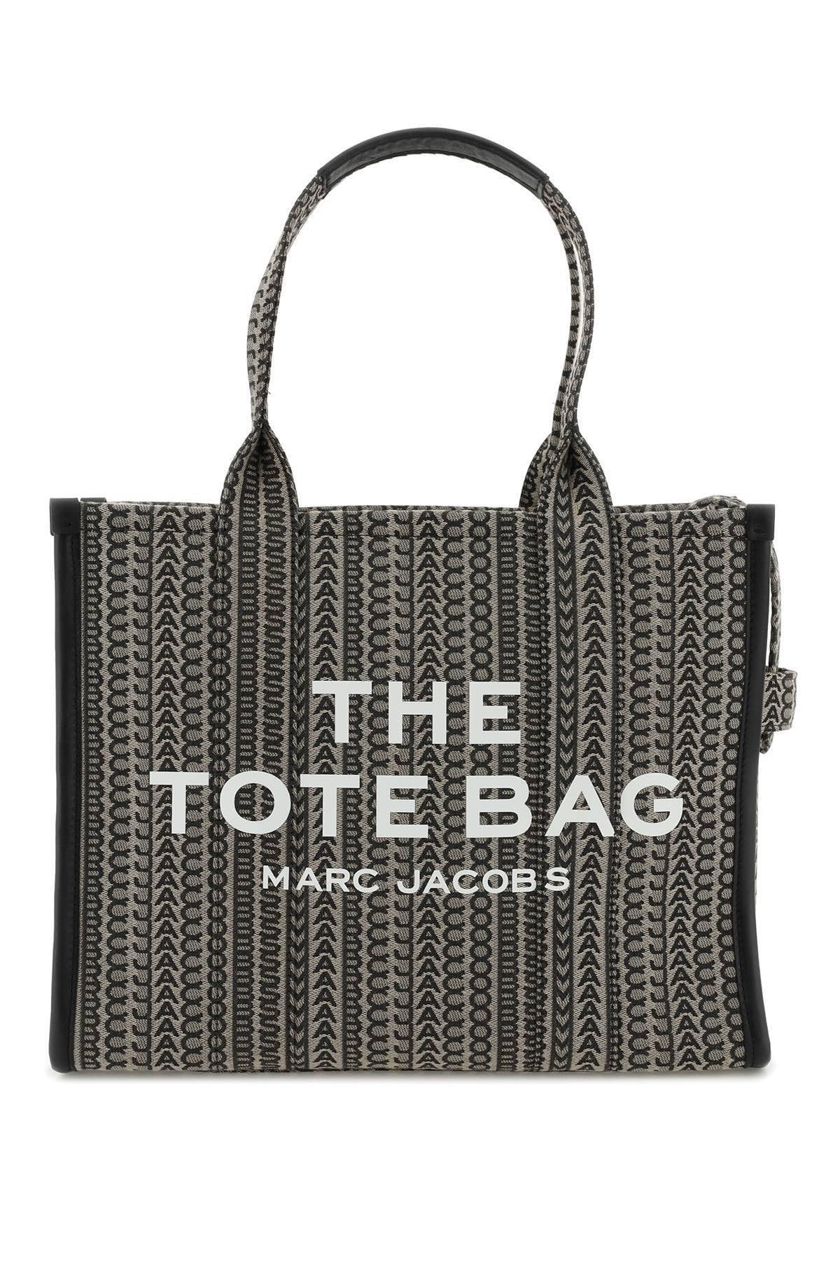 Marc Jacobs The Large Tote Bag - Premium Leather Designer Handbag for Women, Spacious Work Tote with Zip Closure (Perfect for Office, Travel & Everyday Use)