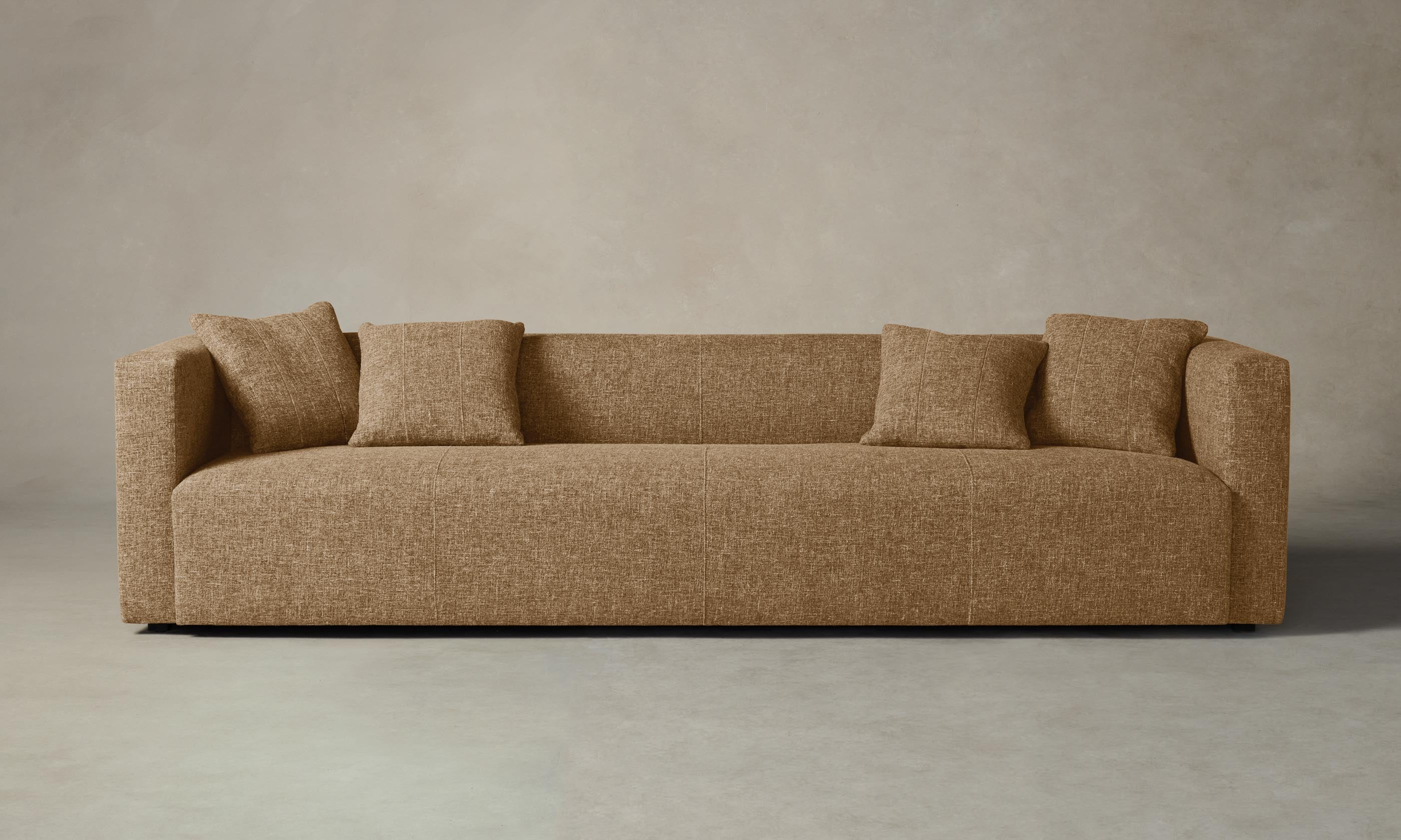 The Breuer Sofa - Heritage Belgian Linen Chaise Lounge for Living Room | Modern Mid-Century Design with Premium Linen Upholstery | Perfect for Contemporary Home Decor & Relaxation