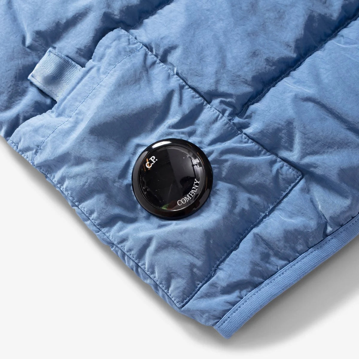 CP Company Eco Chrome R Down Vest - Lightweight Warm Puffer Vest for Men - Perfect for Outdoor Hiking, Travel & Winter Fashion