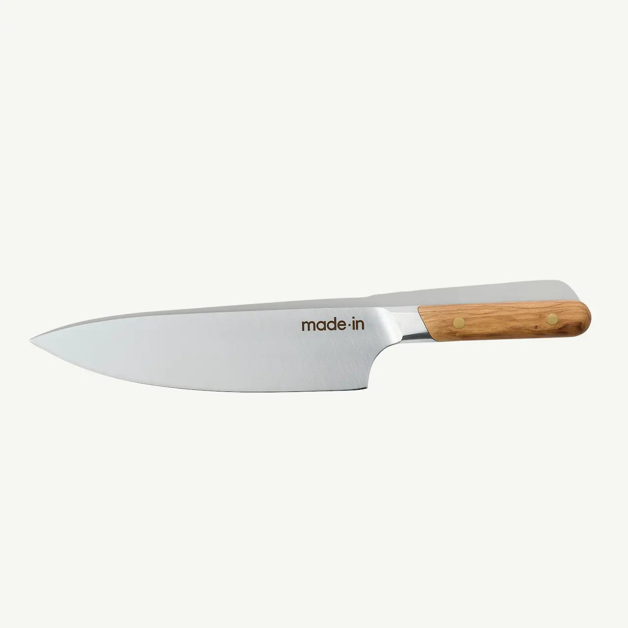 Premium 8 Inch Chef Knife with Olive Wood Handle - Professional Kitchen Knife for Chopping, Slicing & Dicing - Perfect Gift for Home Cooks & Culinary Enthusiasts