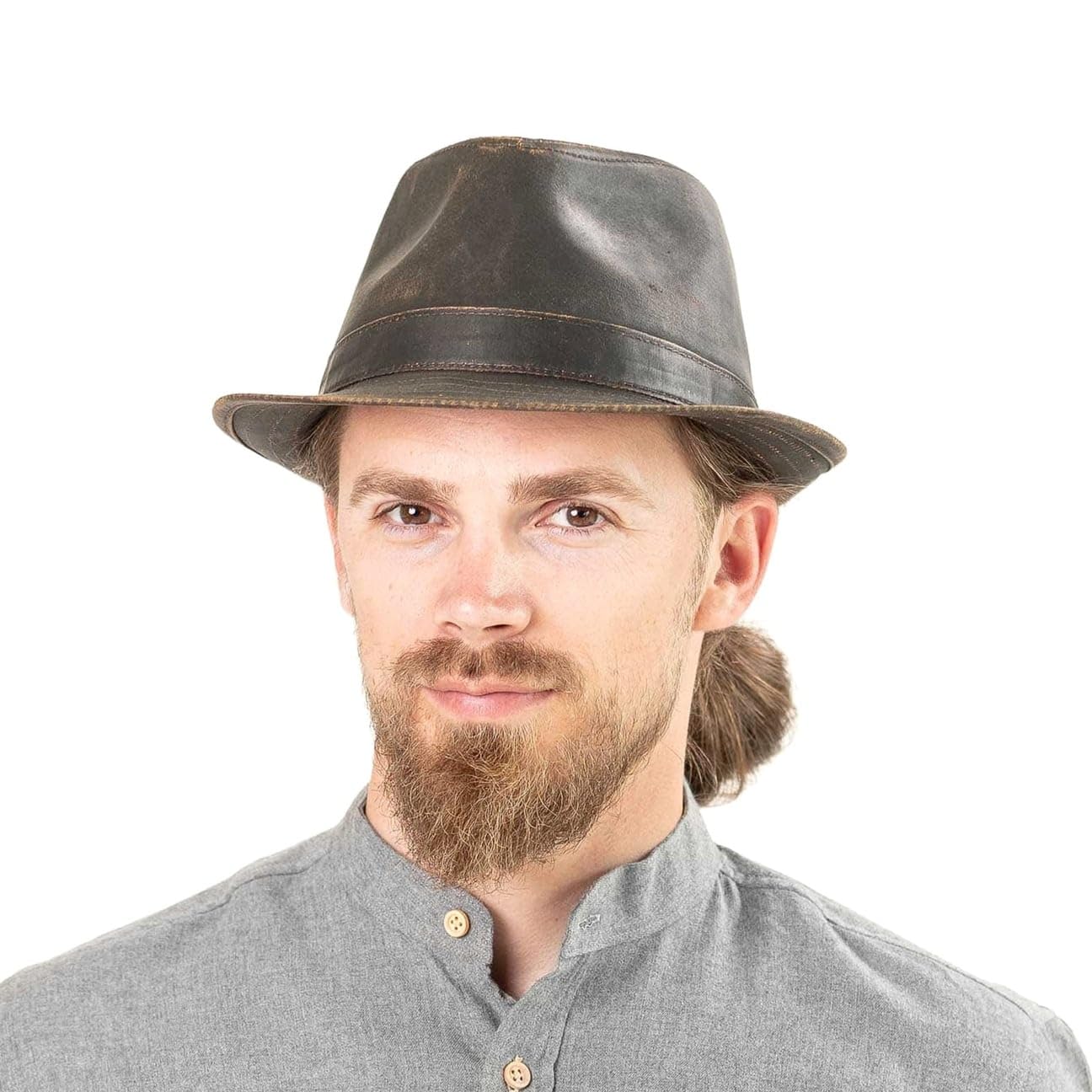 Stetson Odessa Trilby Cloth Hat for Men - Classic Casual & Formal Fedora Style - Perfect for Outdoor Events, Weddings, and Everyday Wear