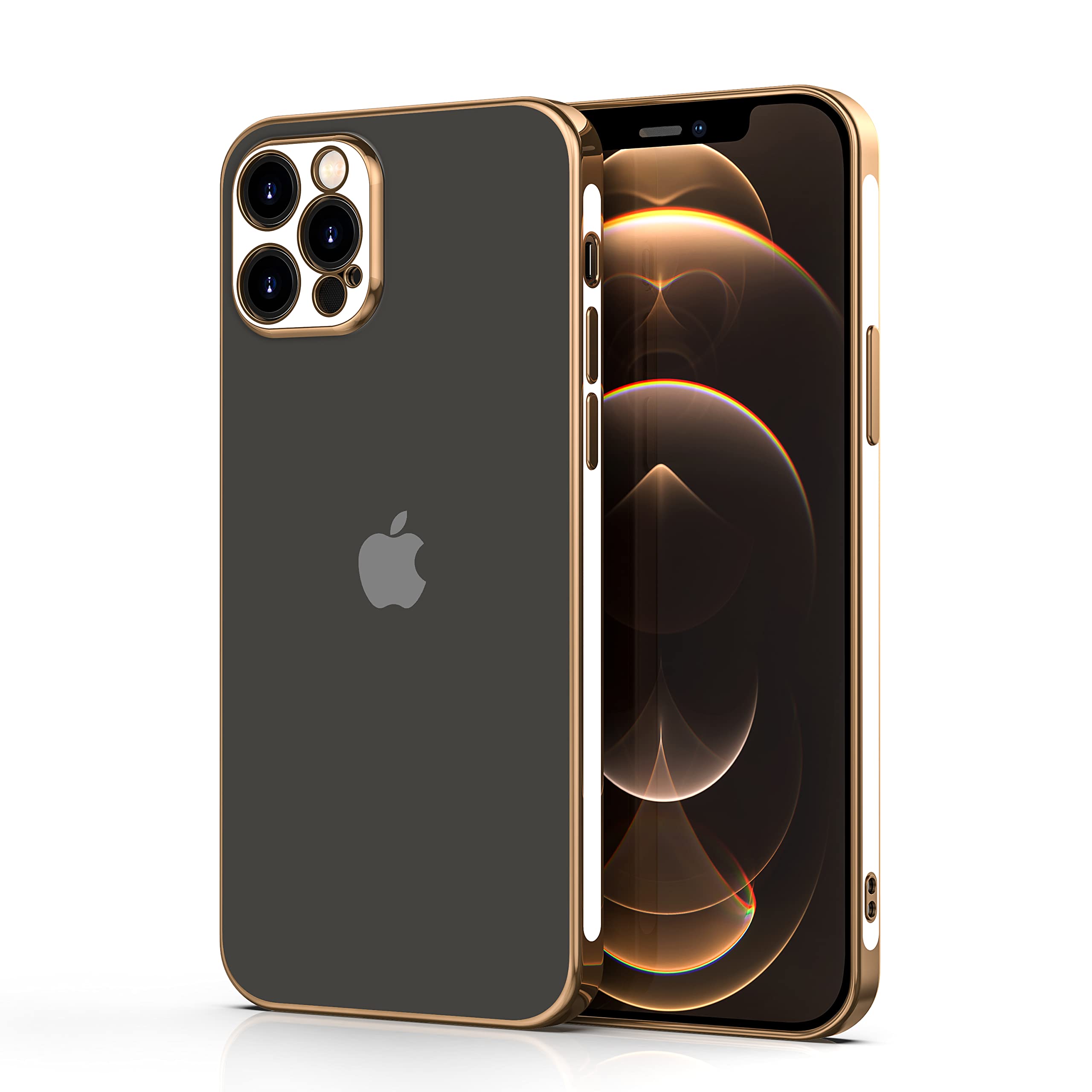 Shockproof Ultra Slim iPhone 12 Pro Max Case - Lightweight TPU Protective Cover for Apple iPhone 12 Pro Max (White) | Perfect for Everyday Use, Outdoor Activities & Travel Protection
