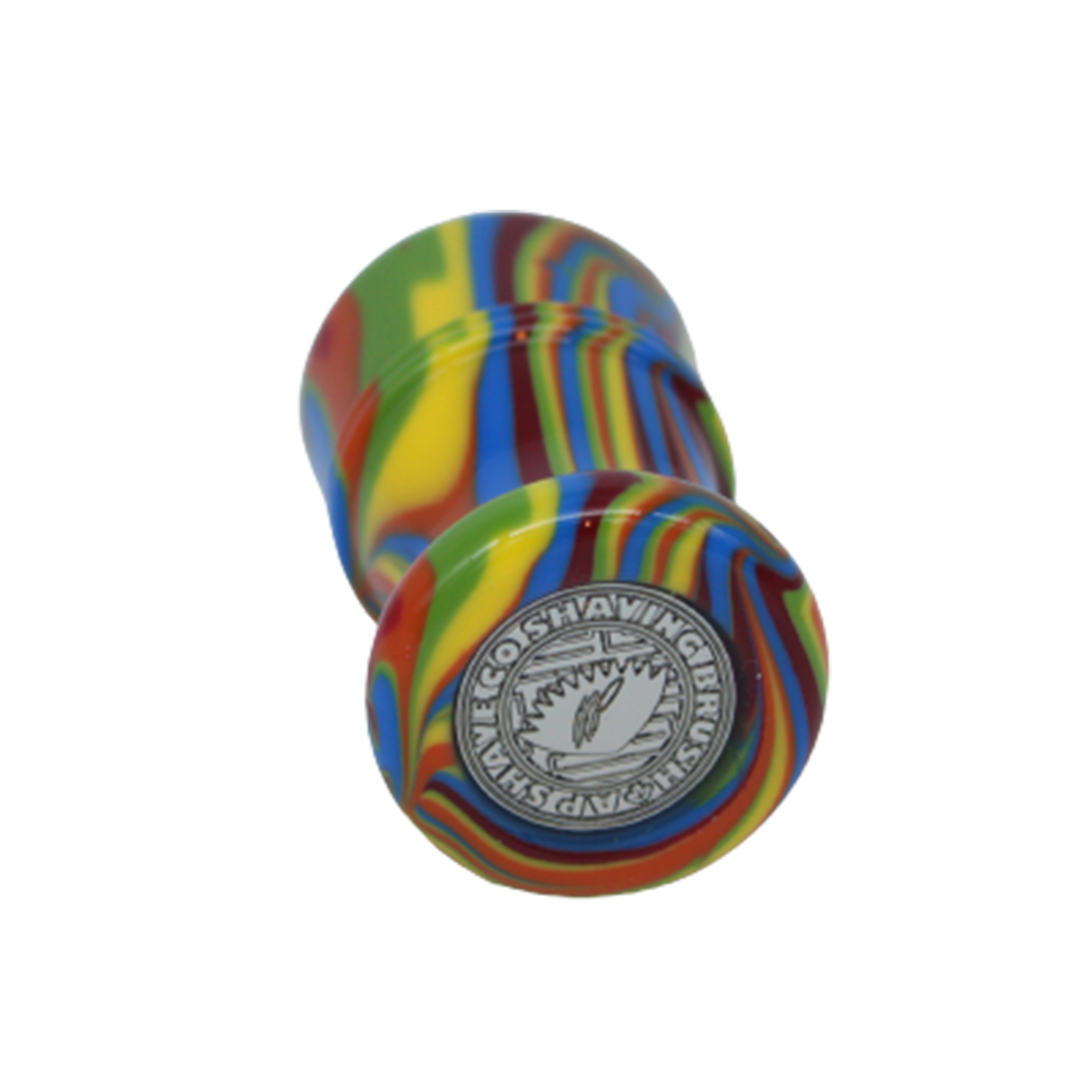 Premium Handcrafted Disco Shaving Brush Handle - Fits 24mm & 26mm Knots - Perfect for Wet Shaving & Grooming Gifts for Men