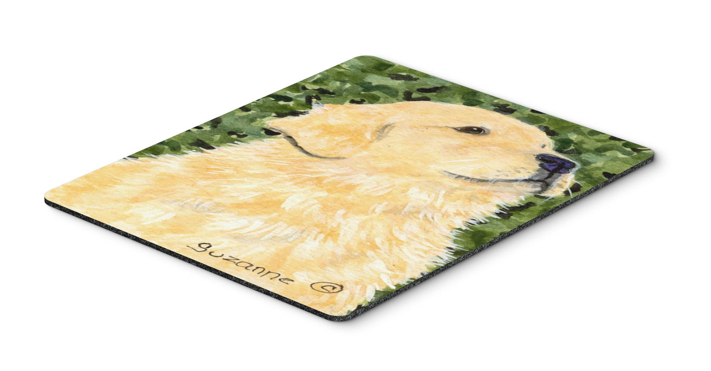 Golden Retriever Mouse Pad & Hot Pad - Washable Large Desk Mat for Home Office, Gaming, Computer & Laptop Use - Perfect Work & Study Companion