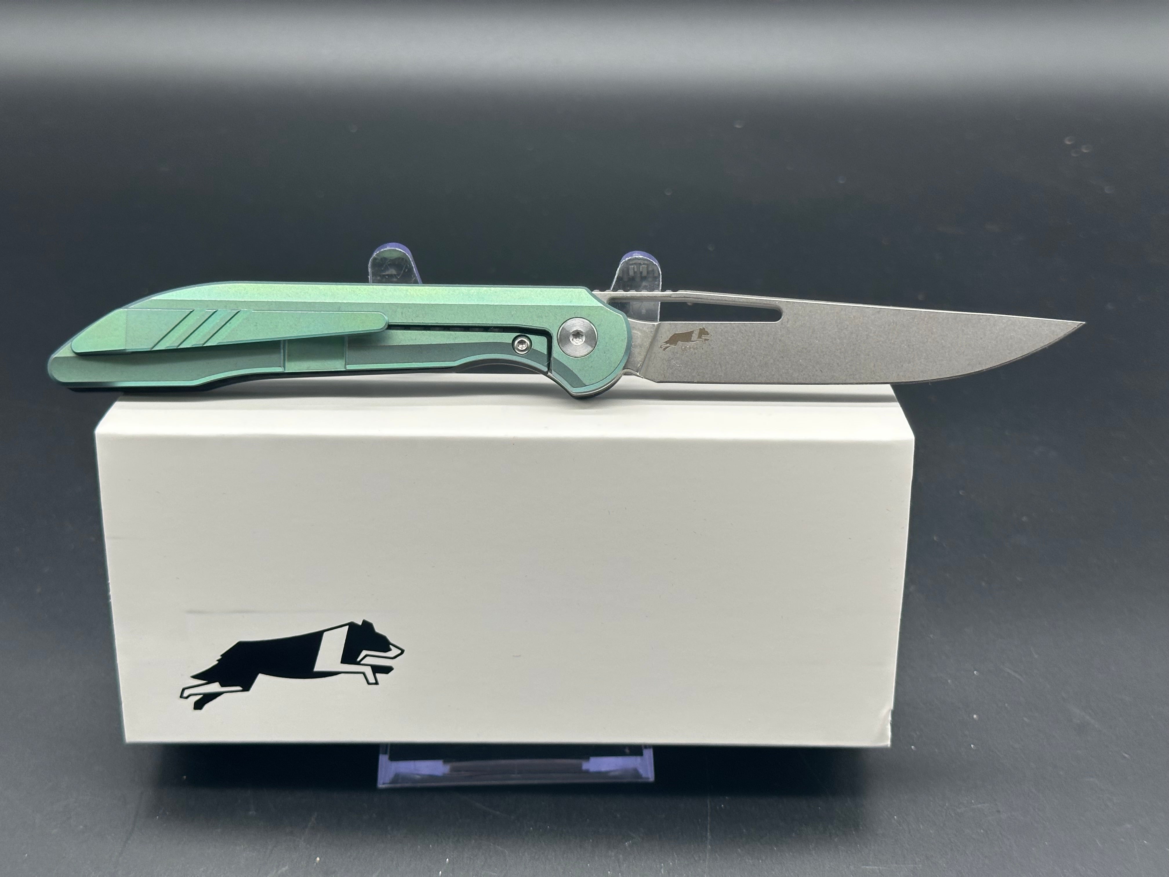 Boos Blades Smoke 2.0 Folding Knife - Exclusive BladeHQ Edition | EDC Pocket Knife for Outdoor, Camping & Everyday Carry