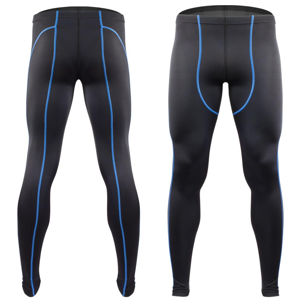 Men's Triumph Workout Tights - High Performance Compression Spandex Leggings for Running, Gym & Training | Moisture-Wicking & Breathable | Made in USA | Perfect for CrossFit, Yoga & Active Lifestyle
