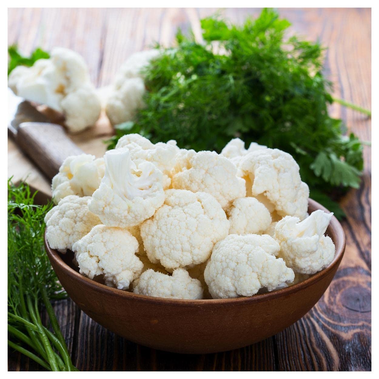 500 Snowball Y Improved Cauliflower Seeds - Non-GMO, Heirloom Vegetable Seeds for Home Gardening - Perfect for Fresh Salads, Roasting & Healthy Meals