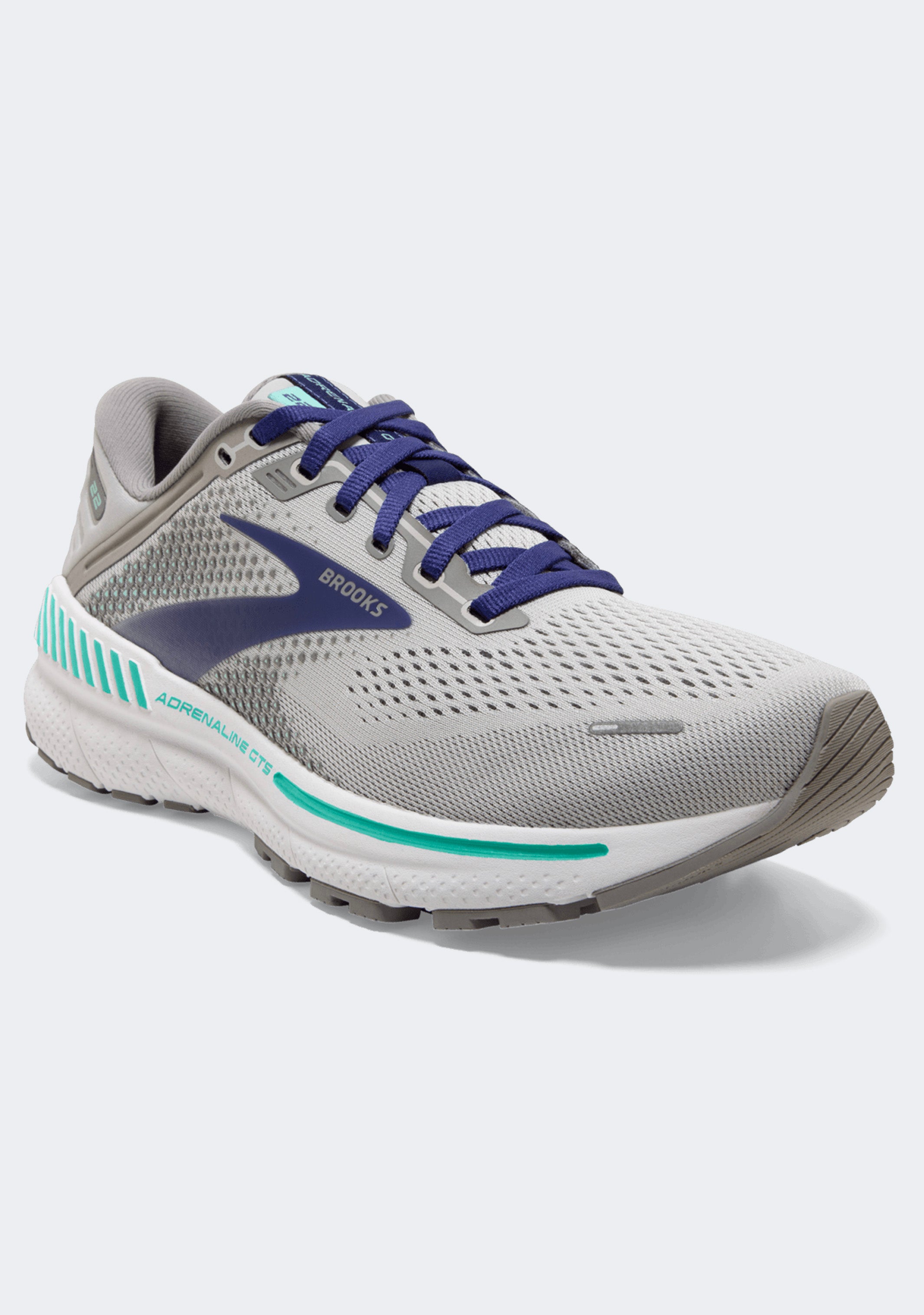 Brooks Women's Adrenaline GTS 22 Running Shoes - Supportive Cushioning for Overpronation, D Width - Perfect for Road Running, Jogging & Daily Training