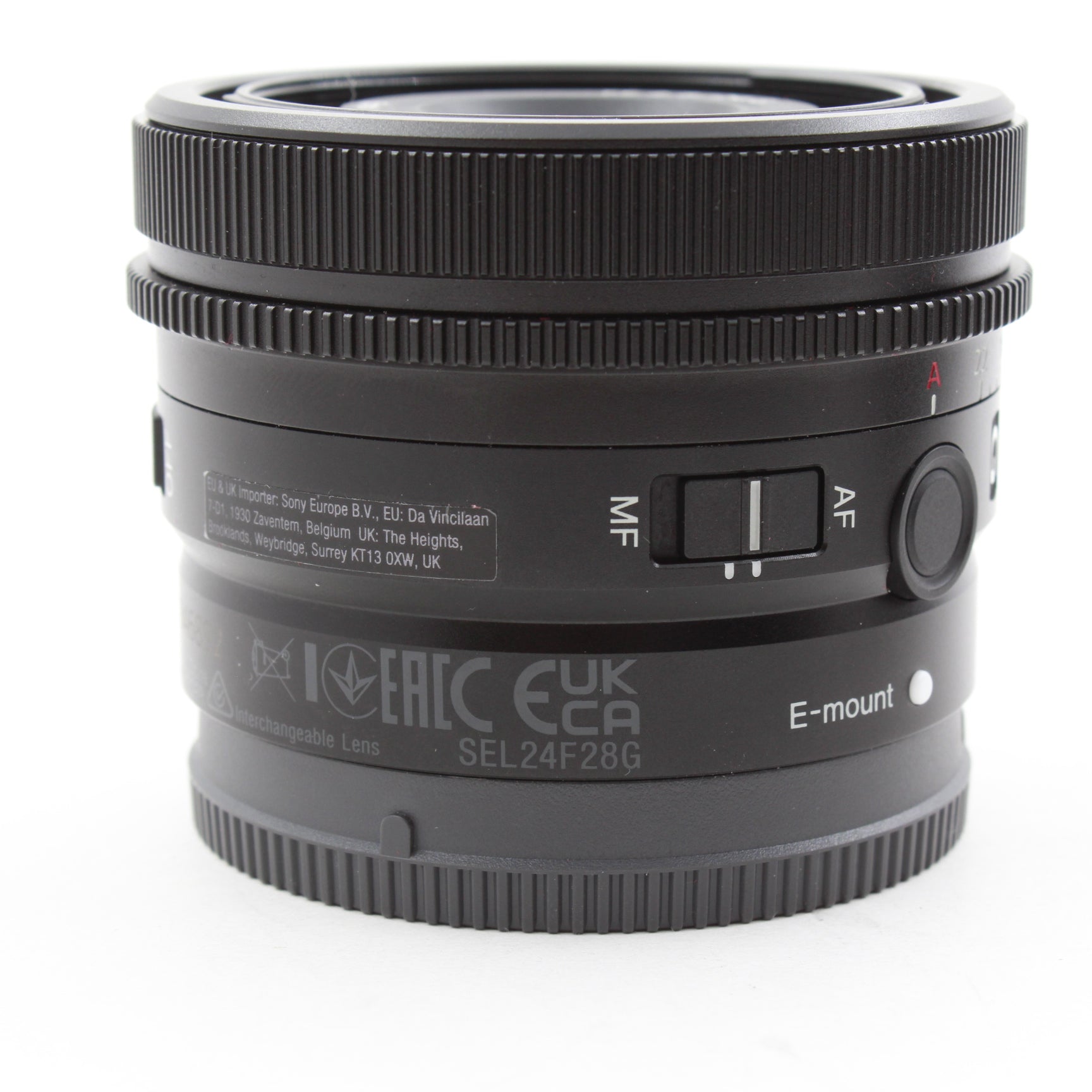 Used Sony FE 24mm f/2.8 G Lens with Box - Compact Prime Lens for Sony E-Mount Cameras - Perfect for Travel, Street & Low-Light Photography