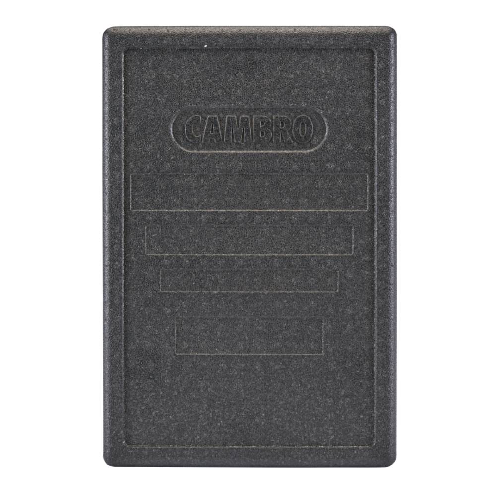 Cambro EPP180LID110 Cam GoBox Insulated Food Pan Carrier Lid - Black | Commercial Kitchen Food Storage & Transport | Perfect for Catering, Restaurants & Meal Delivery Services