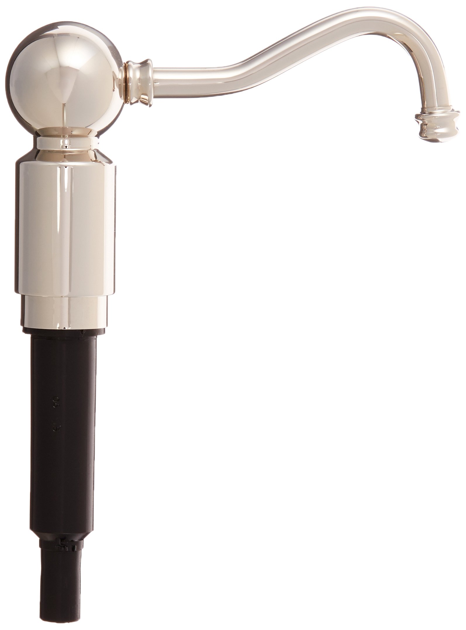 Rohl LS850PPPN Soap Dispenser Pump Head with Pump - Polished Nickel Finish - Compatible with Perrin & Rowe | Perfect for Bathroom, Kitchen & Luxury Spa Settings
