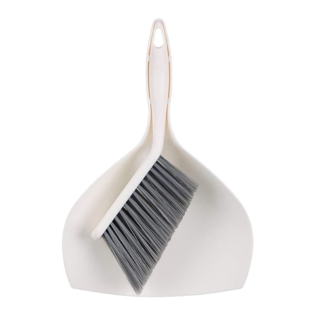 **Mini Dustpan and Broom Set - Small Desktop Sweeper for Keyboard, Pet Hair, and Dust - Compact Cleaning Supplies for Home, Office, and Workspace**