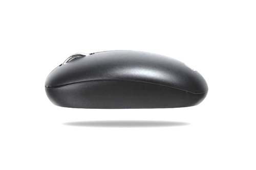 Adesso iMouse S30 - 2.4GHz Wireless Optical Mouse with Ergonomic Design, 3 Adjustable DPI (800/1200/1600), Plug & Play for PC, Laptop, Mac - Perfect for Office, Gaming & Home Use