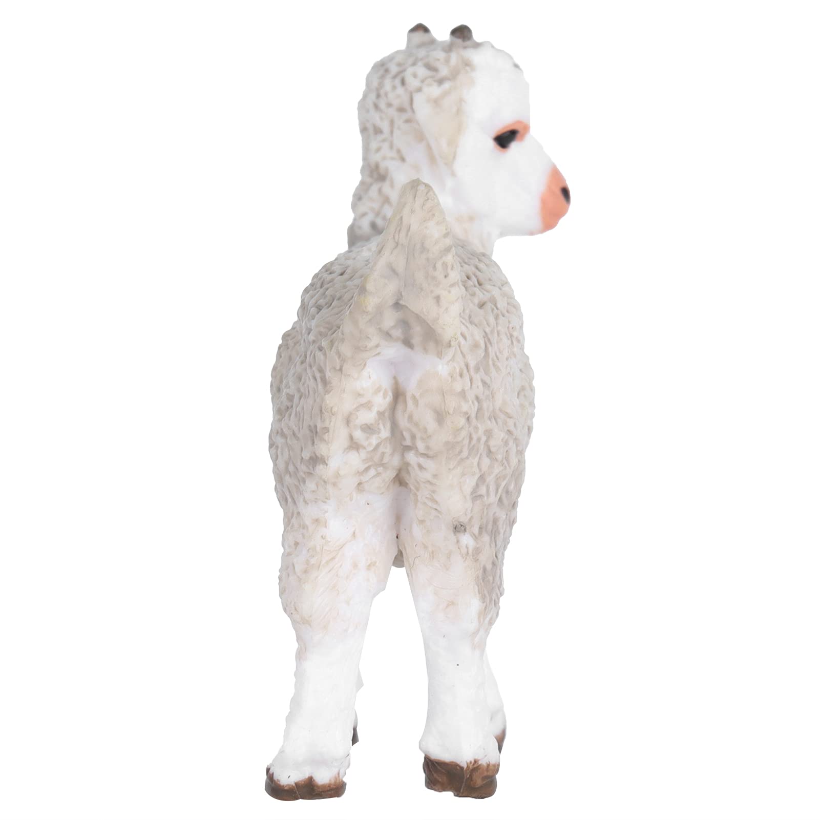 Realistic Simulation Sheep Model - Cute Decorative Animal Figurine for Home & Office Decor | Perfect for Shelf Displays, Farmhouse Decor, and Gift Giving