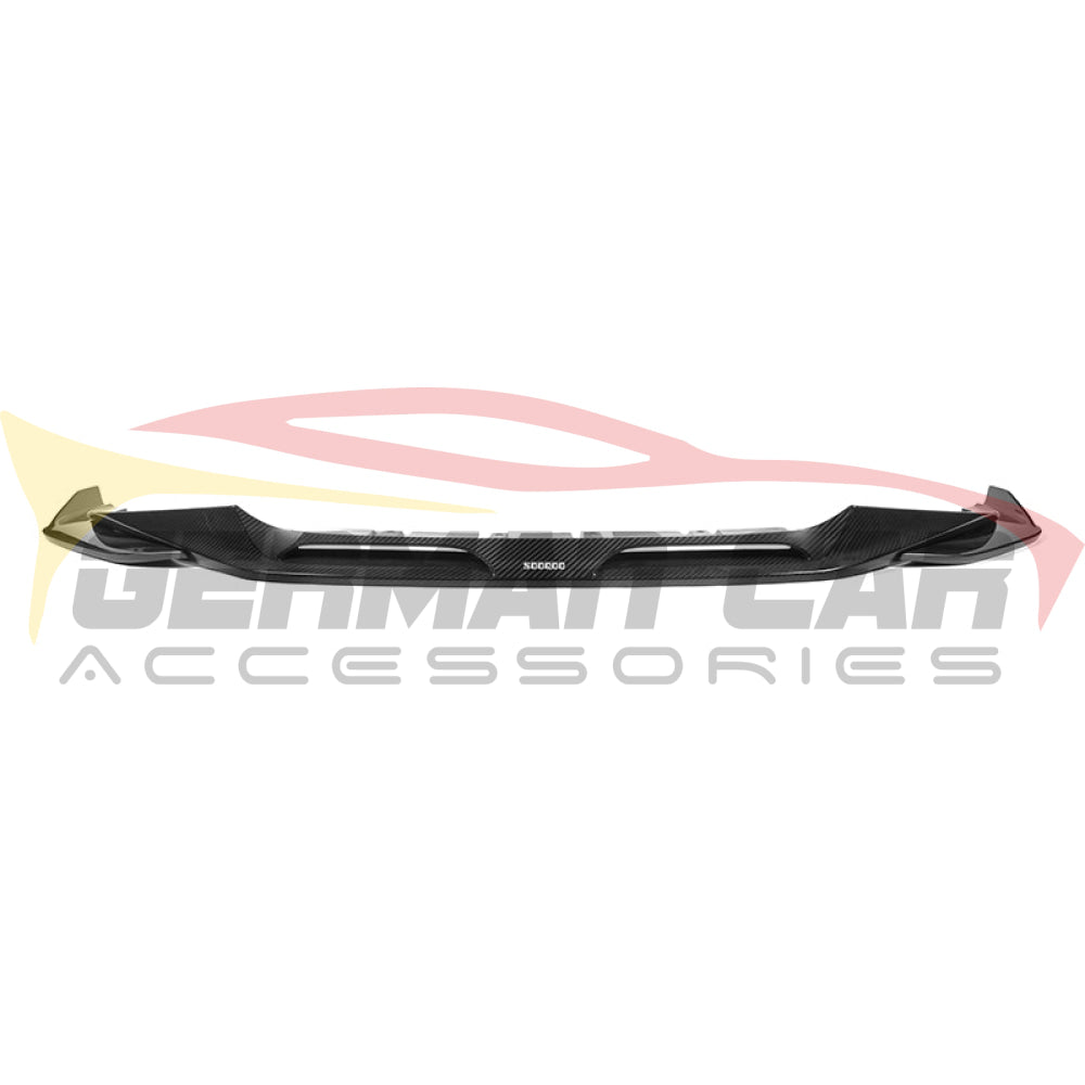 2021-2023 BMW 4 Series & i4 G26 Carbon Fiber Front Bumper Lip Spoiler - 3 Piece Splitter for Enhanced Aerodynamics & Sporty Look | Perfect for Street Racing & Car Shows