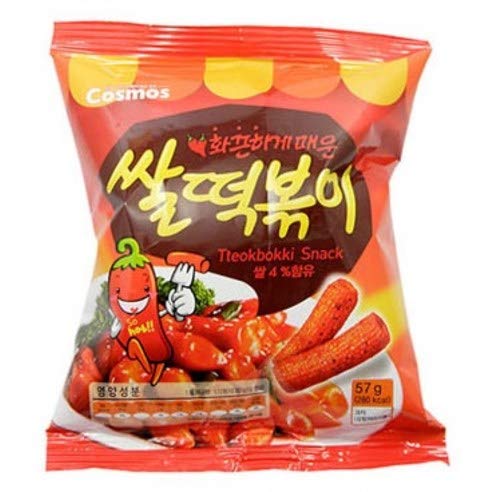 Korean Snacks Variety Pack - 4 Count Single-Size Essentials: Jjangiya, Spicy Tteokbokki Rice Cake, Sweet Potato & Sea Shell Snacks | Perfect for Kids, Students, Adults & Seniors | Office Snacks, School Lunches & Movie Night Treats by K Snack Finest