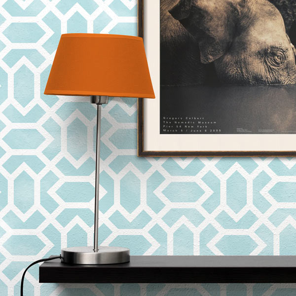Atlas Allover Moroccan Wall Stencil - DIY Home Decor Stencil for Walls, Furniture & Crafts - Perfect for Bedroom, Living Room & Boho Style Interior Design