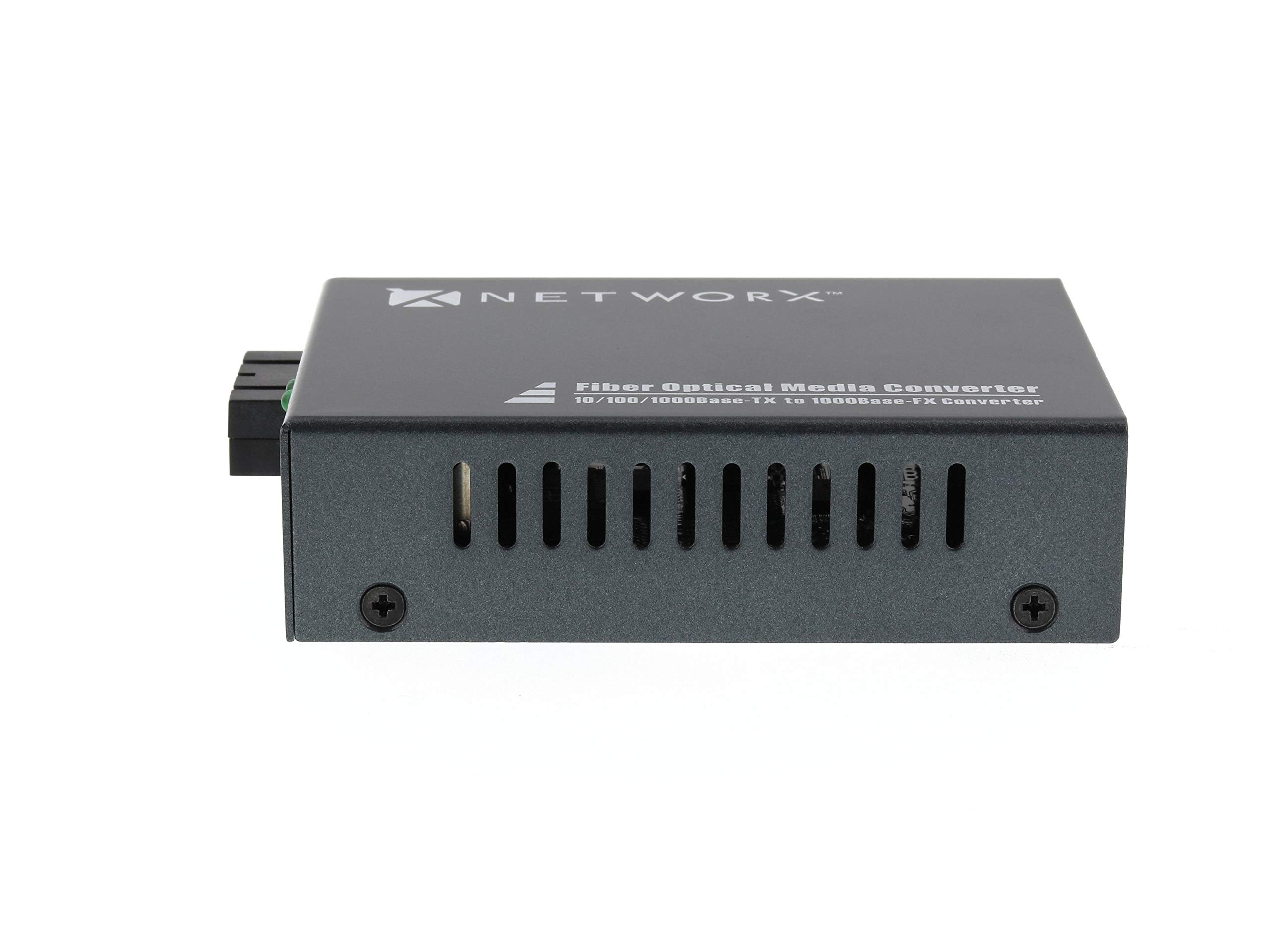 Gigabit Ethernet Fiber Media Converter - UTP to 1000Base-SX SC Multimode - High-Speed Network Conversion for Office, Data Center & Home Use