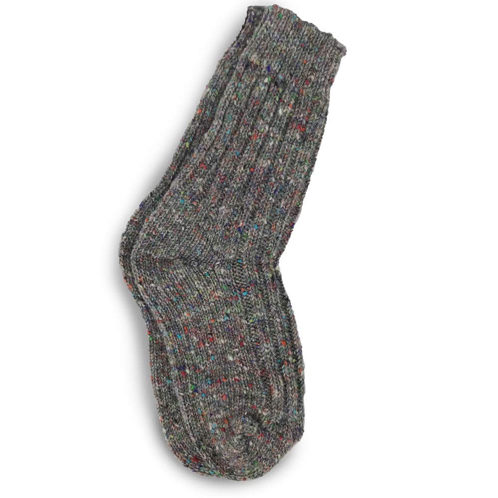 Premium 100% Irish Wool Socks for Women & Men - Ultra Soft, Warm & Durable - Perfect for Hiking, Winter & Outdoor Activities