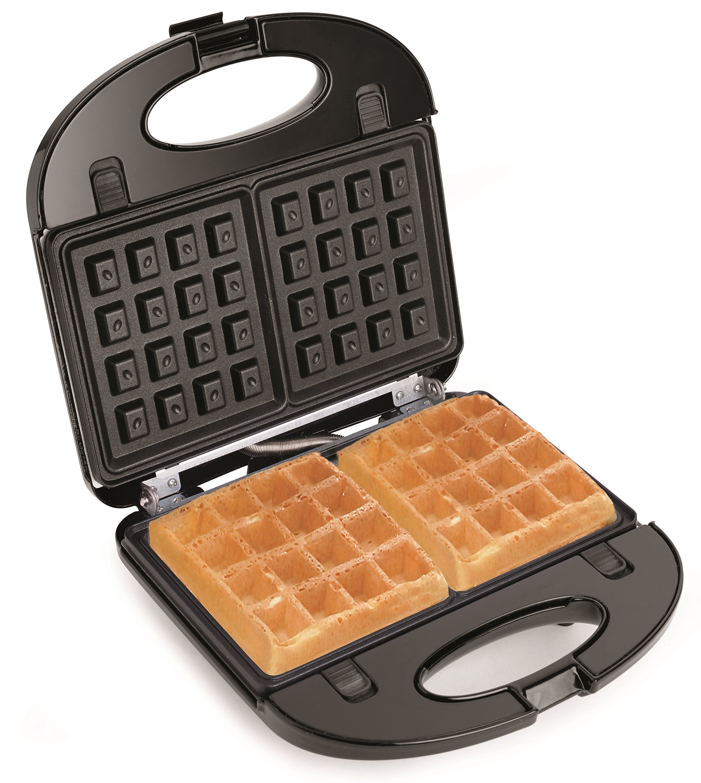 Salton 3-in-1 Pocket Sandwich Maker - Compact Stainless Steel Grill & Panini Press (2.262 kg) - Perfect for Home, Office & Camping Breakfasts