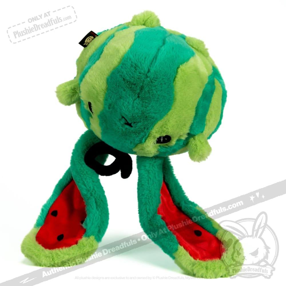 Plushie Dreadfuls Watermelon Rabbit Stuffed Animal Toy - Cute Soft Plush Bunny for Kids, Gift & Nursery Decor