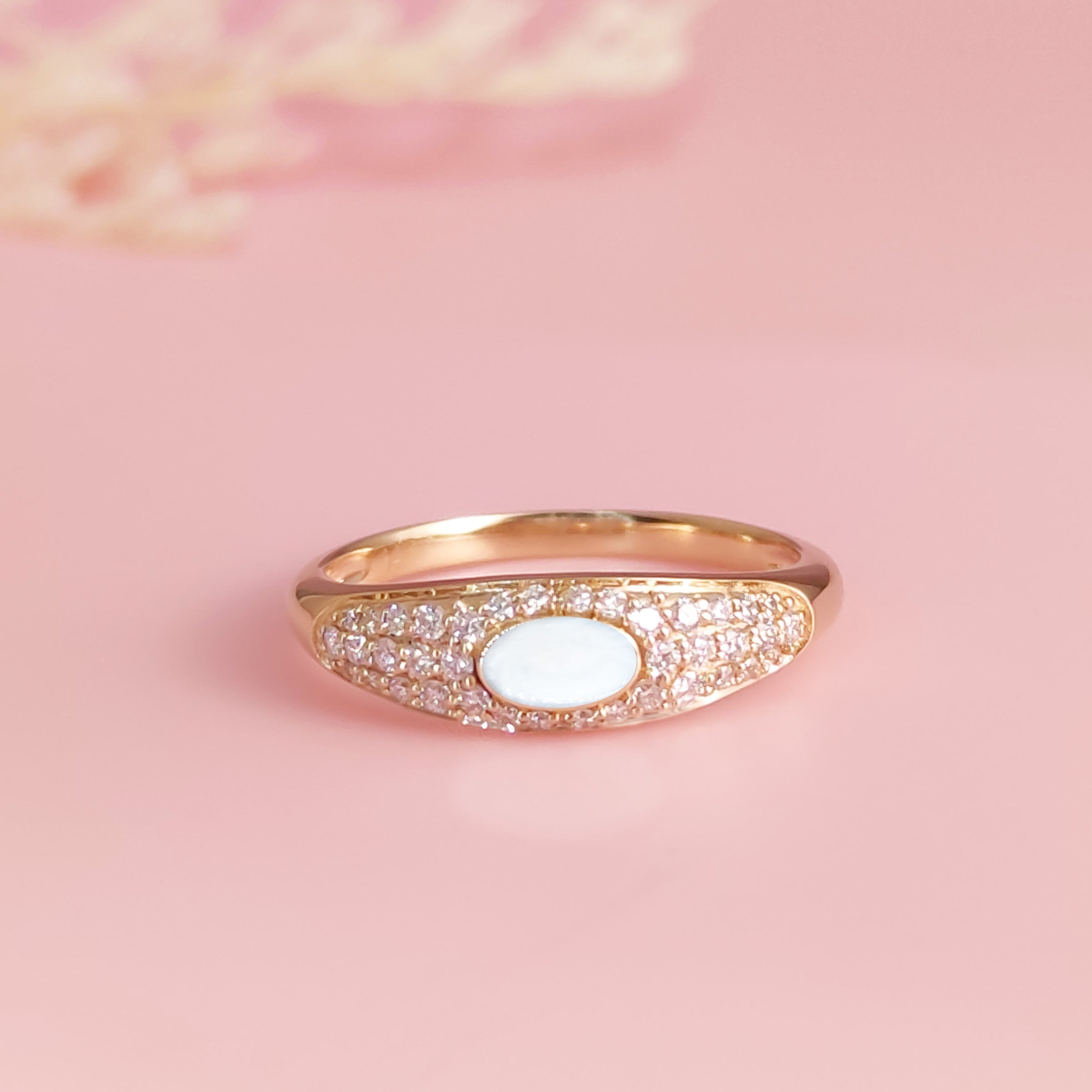 Celestial Glow Breastmilk Ring - Memorial Jewelry for Moms, Keepsake for Breastfeeding Mothers - Perfect for Everyday Wear, Special Occasions & Cherished Memories