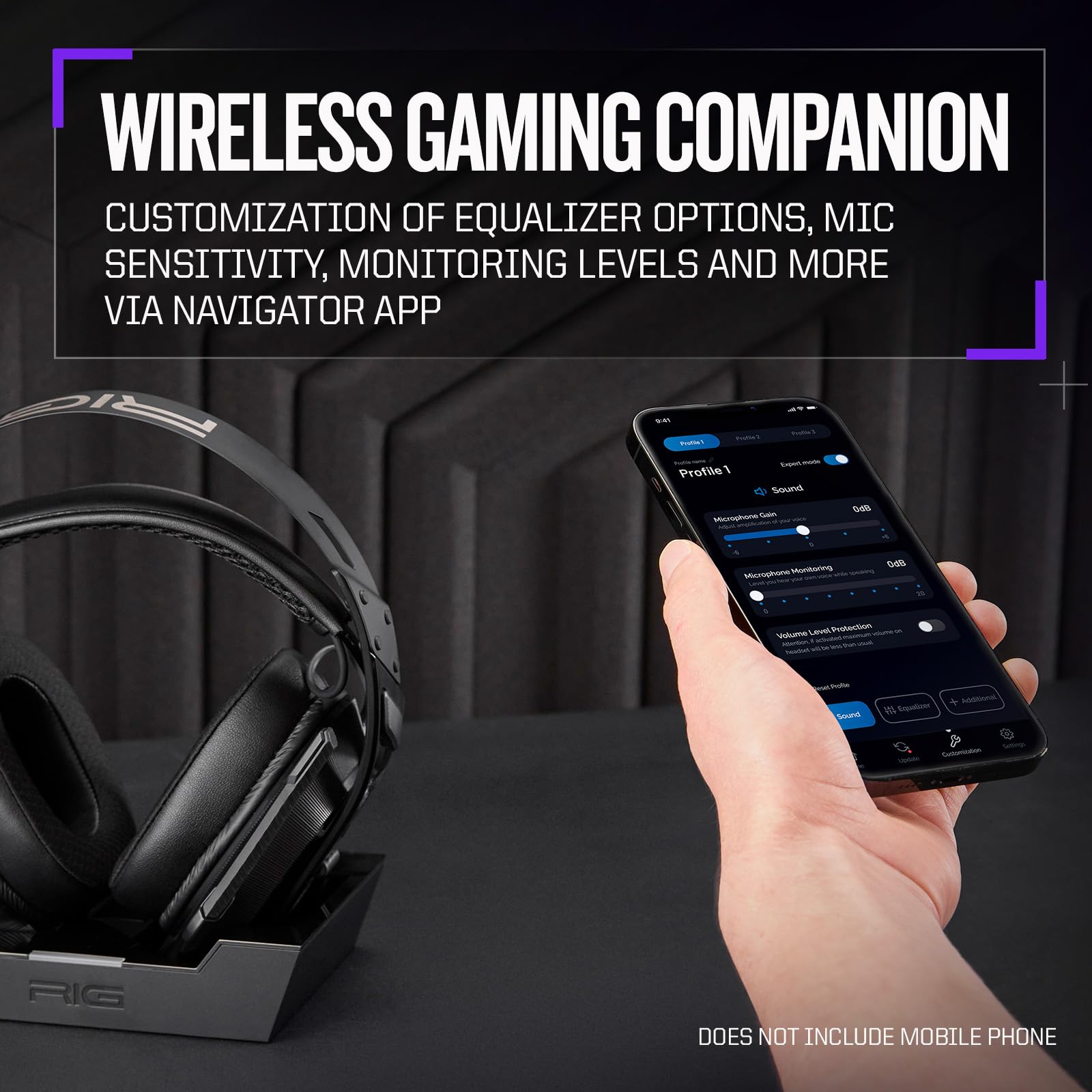 RIG 900 MAX Universal Dual Wireless Gaming Headset with Bluetooth 5.2 for Xbox, PlayStation, PC - Multi-Function Charging Dock - 60H Battery Life - Dolby Atmos 3D Sound - Perfect for Competitive Gaming, Streaming & Home Entertainment