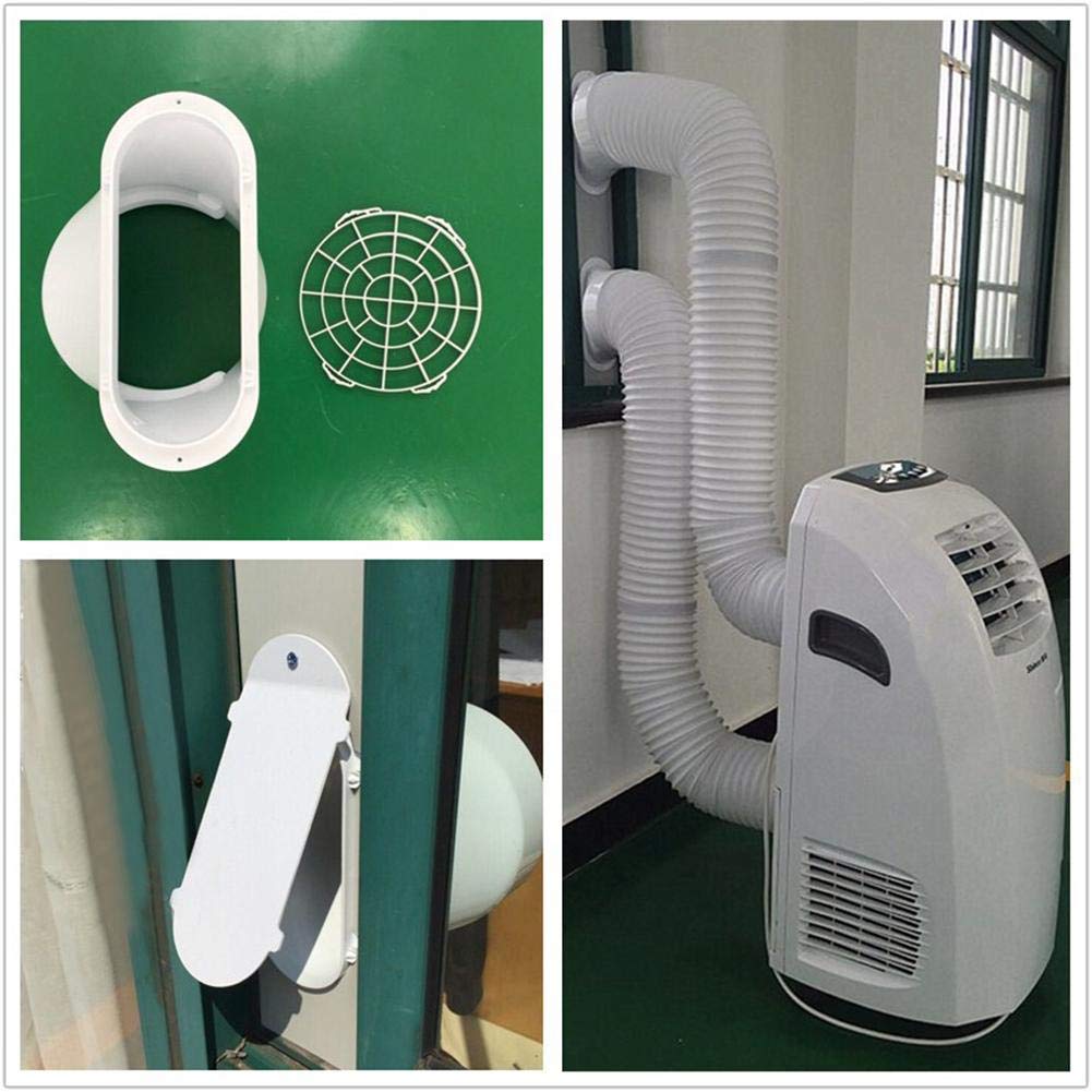 Universal Portable Air Conditioner Exhaust Hose - Flexible AC Vent Tube Extension Kit for Cooling & Ventilation - Perfect for Home, Office, RV & Camping Use