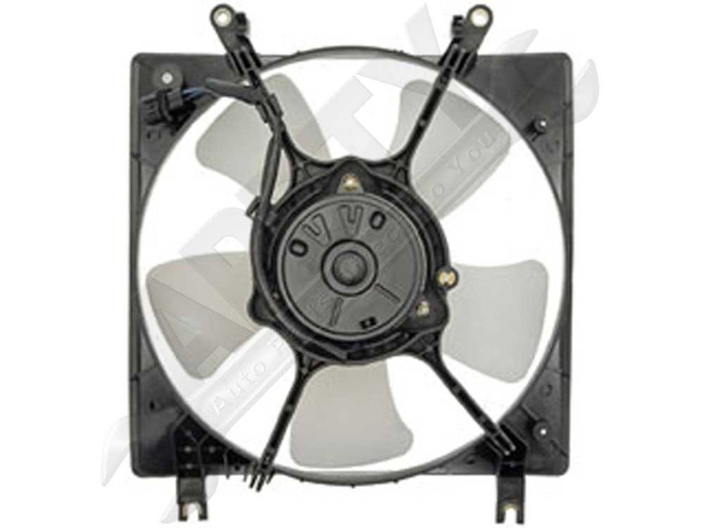 APDTY 731414 Left Side Radiator Cooling Fan Assembly Replacement - Compatible with [Vehicle Models] - Perfect for Engine Overheating Prevention & Cooling System Repair