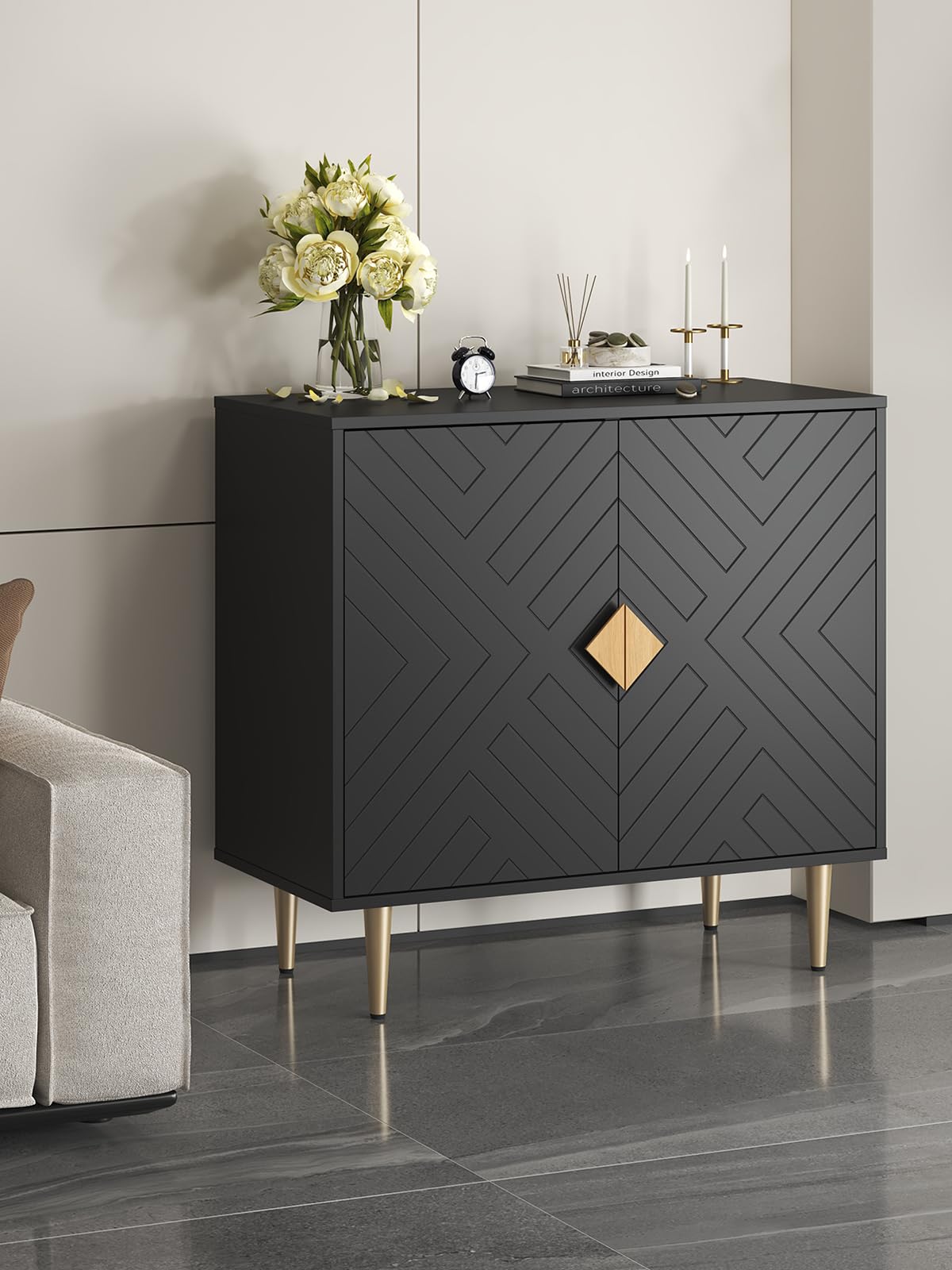 Modern Sideboard Buffet Cabinet - 31.5
