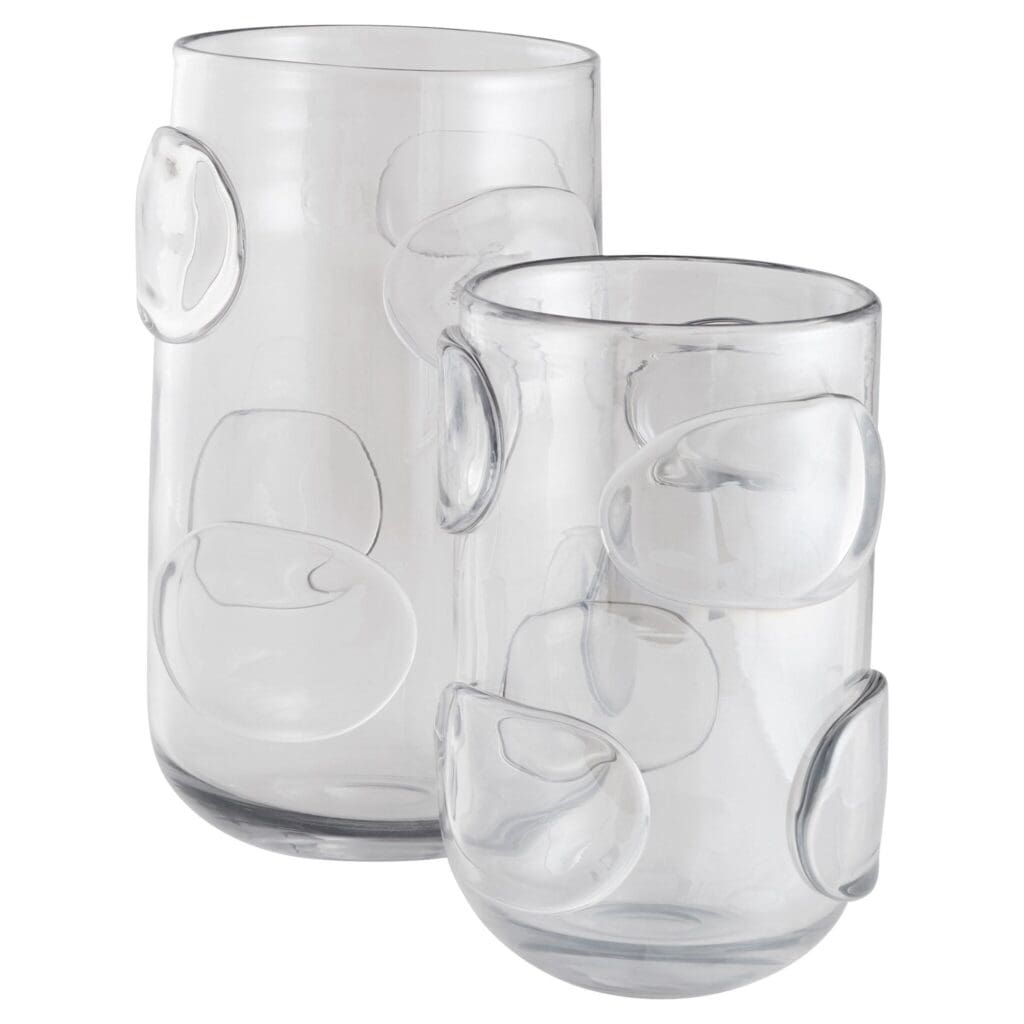 Cyan Design 11486 Aquila Vase - Iridescent Glass Vase for Home Decor, Small Table Centerpiece, Wedding & Party Decoration
