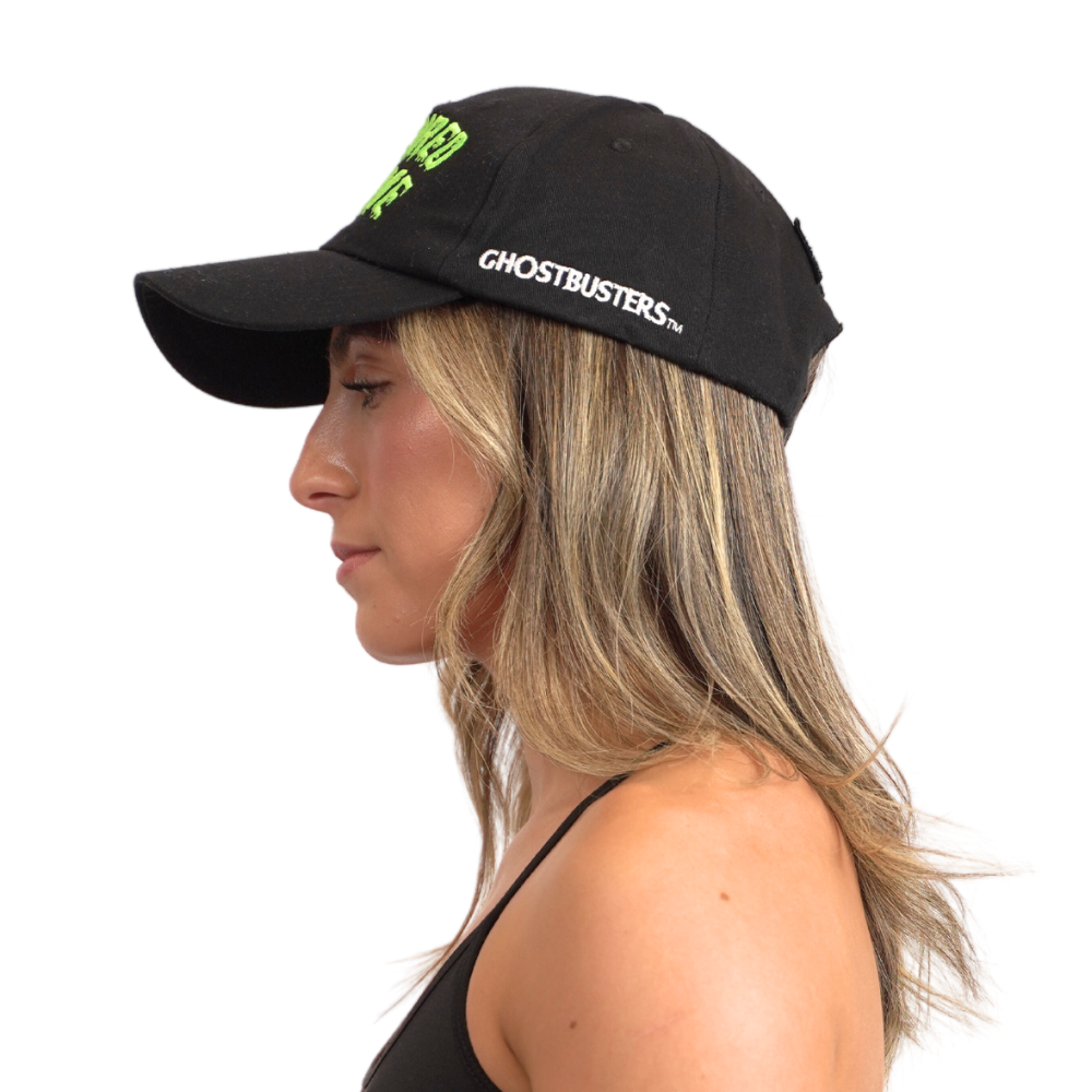 EHP Labs Unisex Slimer Cap - EHPlabs X Ghostbusters™ Official Collaboration | Adjustable Baseball Hat for Men & Women | Perfect for Halloween Costumes, Cosplay, and Ghostbusters Fans