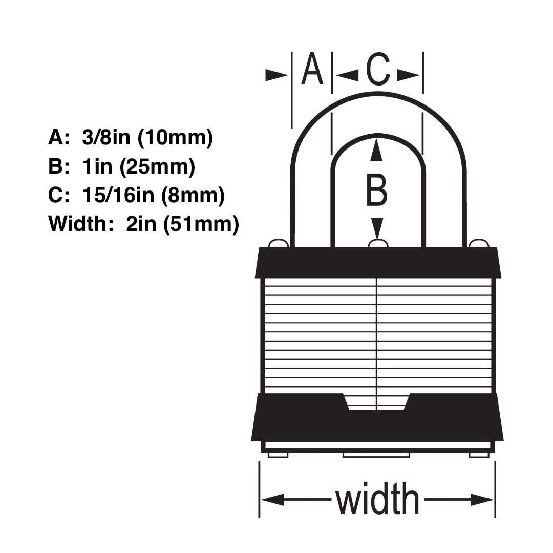 Master Lock Padlock Set - 2