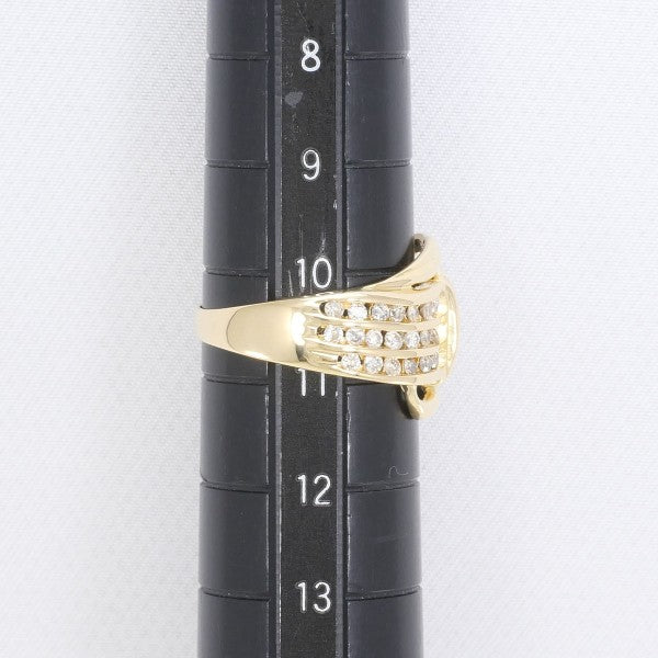 18K Yellow Gold Diamond Ring for Women - Elegant Solitaire Engagement & Wedding Band - Perfect for Proposals, Anniversaries, and Special Occasions