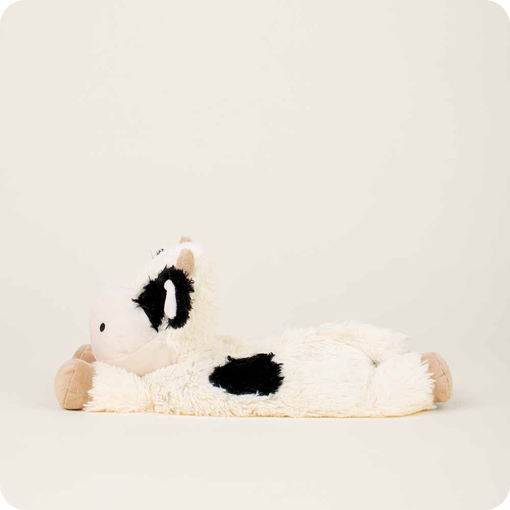 Cozy Warmies Plush Cow Heating Pad - Perfect for Stress Relief, Pain Relief & Relaxation at Home or Office