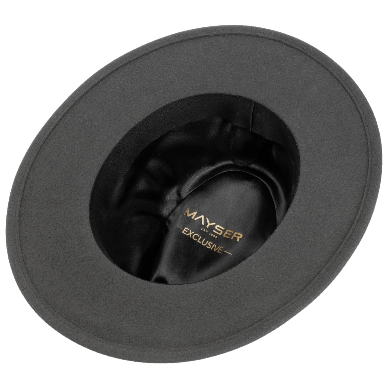 Mayser Gedeon Traveller Fur Felt Hat for Men - Classic Wool Fedora for Outdoor Travel, Hiking & Fashion