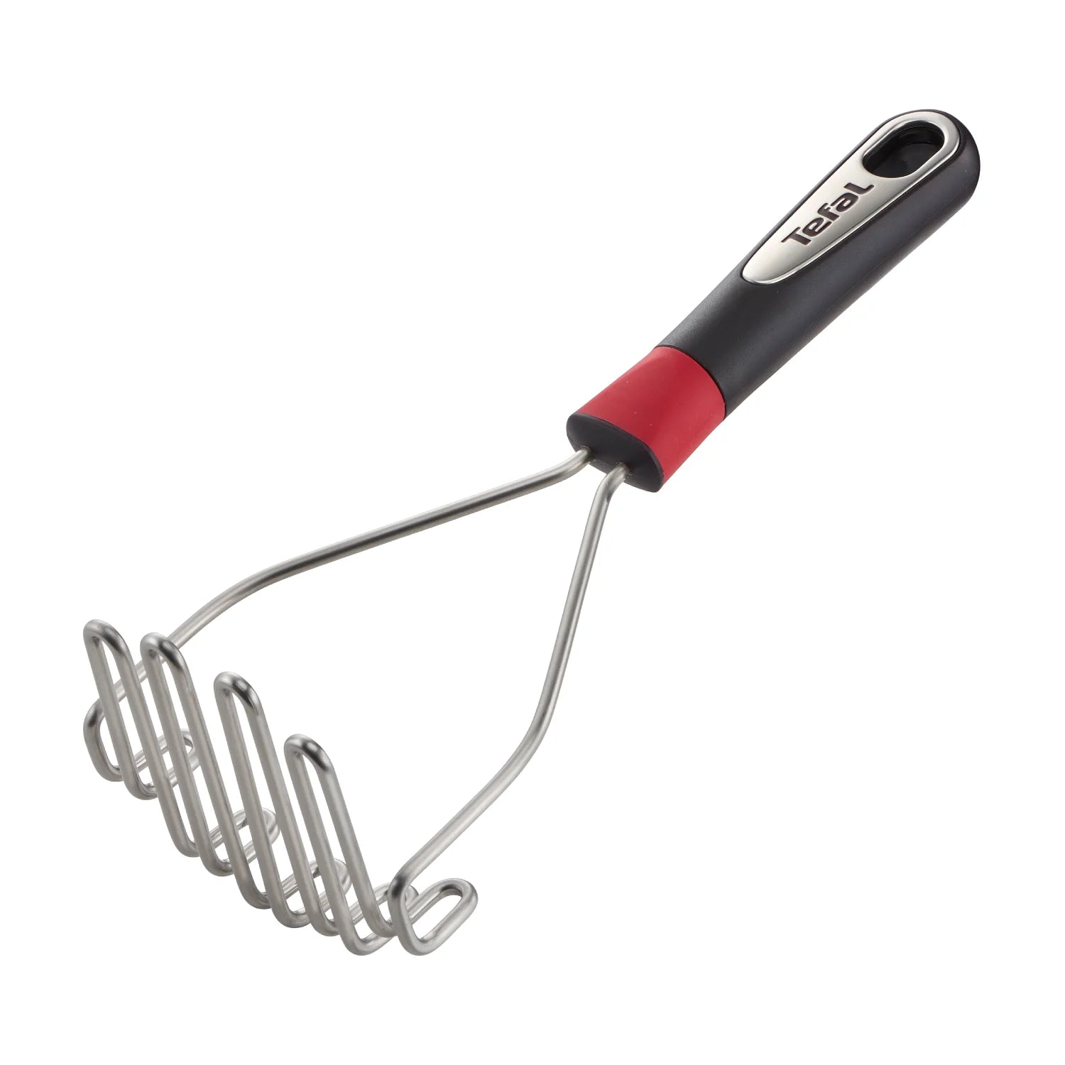 Tefal Ingenio Stainless Steel Potato Masher - Premium Kitchen Tool for Smooth Mashed Potatoes - Perfect for Home Cooking, Thanksgiving & Holiday Meals
