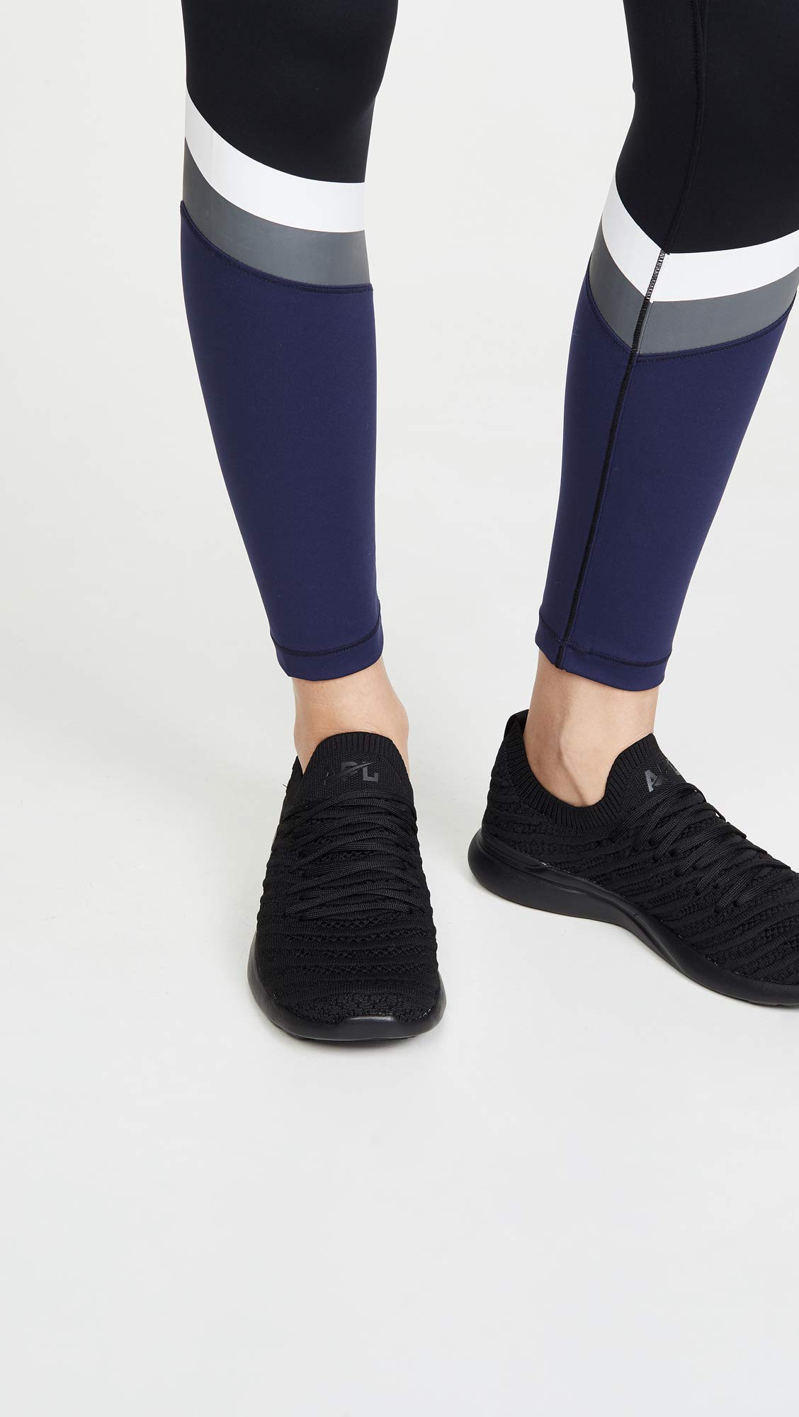APL: Athletic Propulsion Labs Women's Techloom Wave Running Shoes - Lightweight & Comfortable Sneakers for Women, Black/Black, Size 9.5 US - Perfect for Gym Workouts, Jogging & Casual Wear