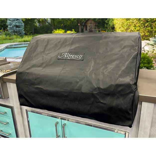 Premium 36-Inch Alfresco Grill Cover - Heavy-Duty Waterproof BBQ Cover for Outdoor Cooking - Fits Alfresco AGV 36 PREM - Ideal for Patio, Backyard & Camping Use