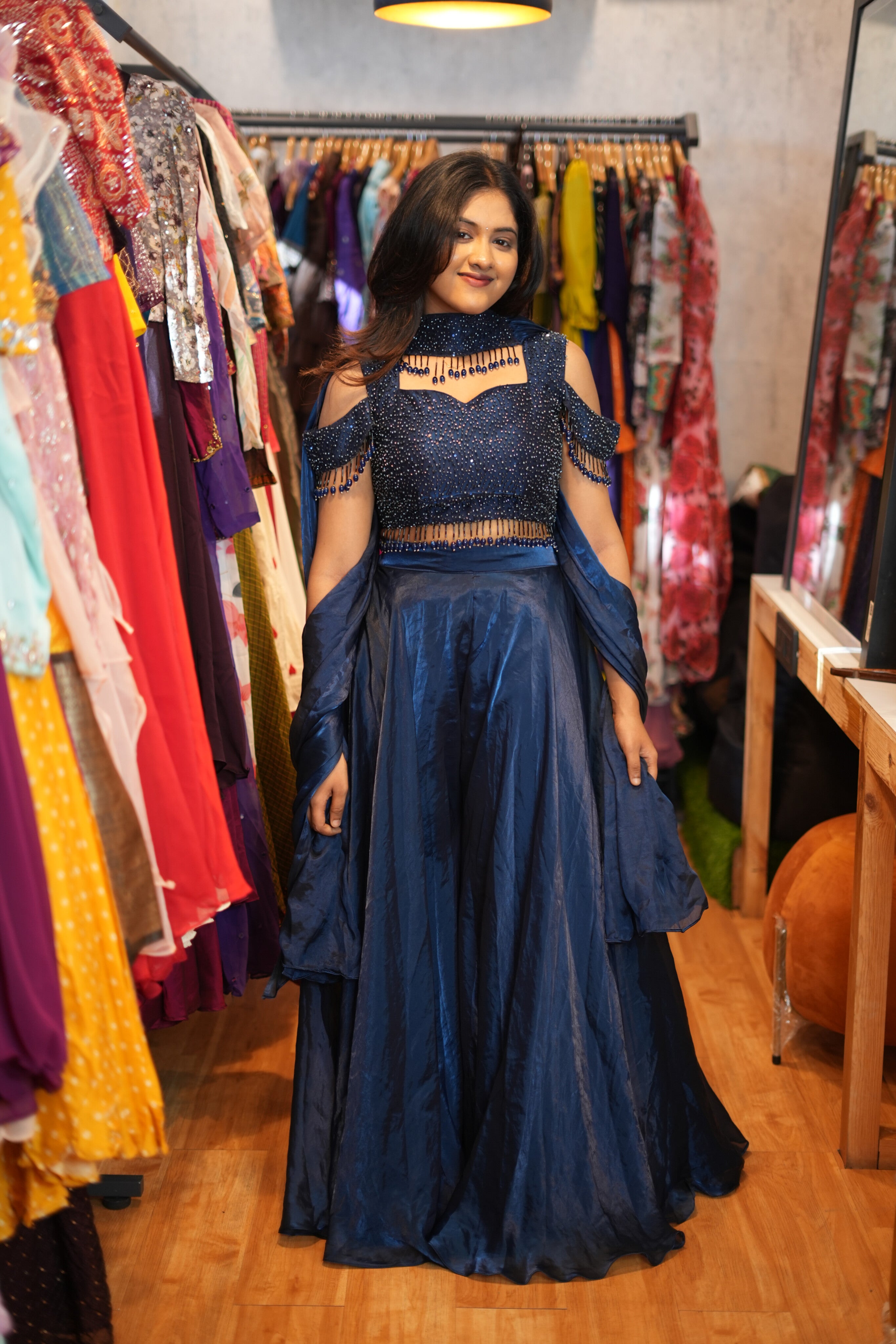 DD709 Shakthi Premium Designer Party Wear Collection for Women - Elegant Dresses for Weddings, Cocktails & Special Occasions