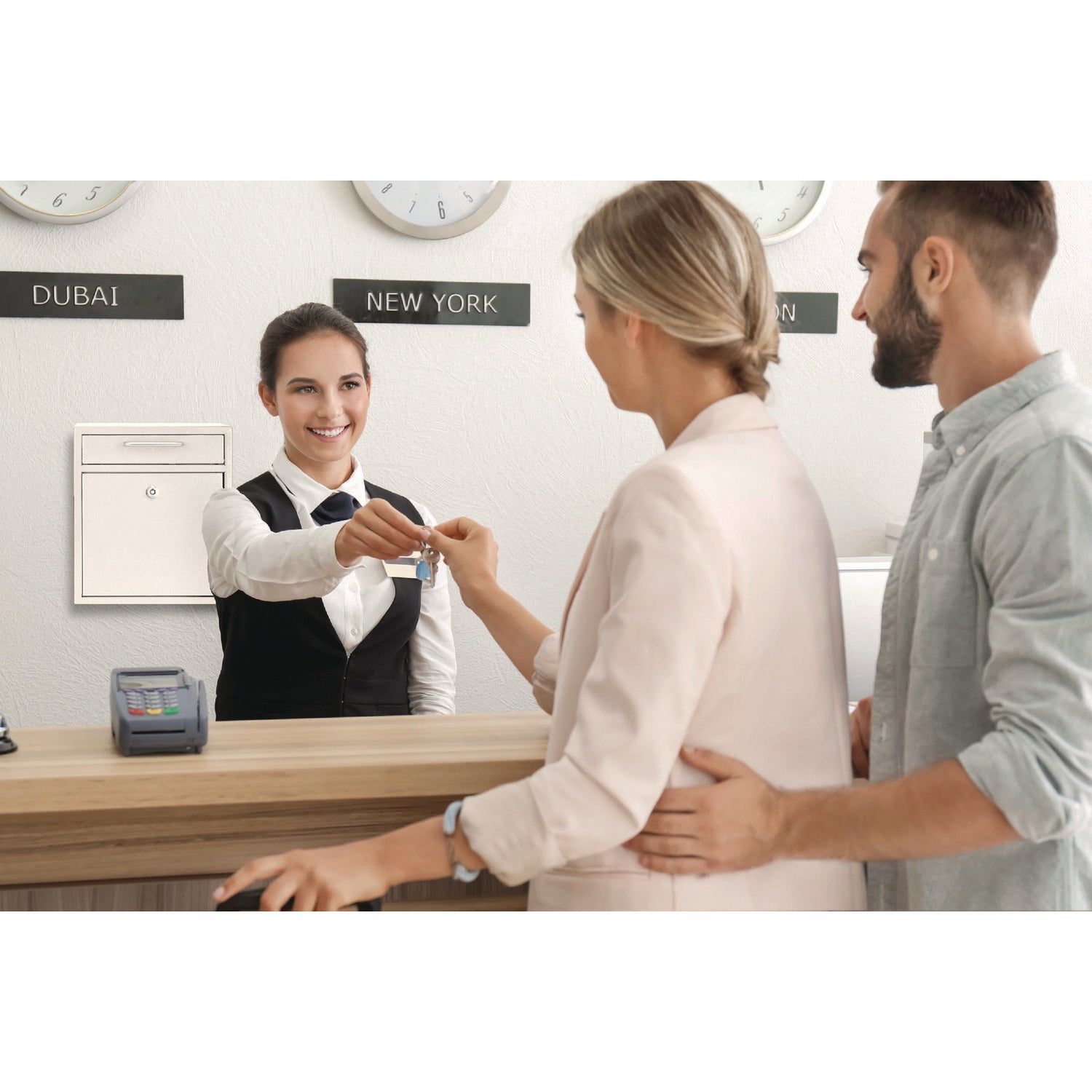 AdirOffice Medium Ultimate Wall Mounted Mailbox - 10.4 x 4.5 x 12 Inches, White - Perfect for Home, Office & Apartment Mail Organization