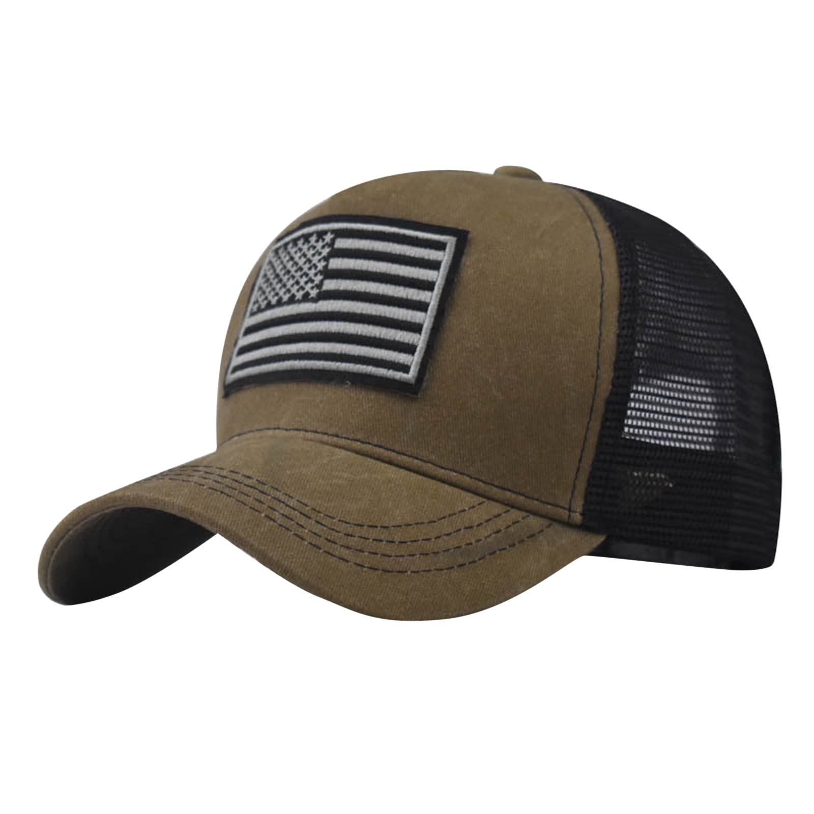 Men's & Women's Baseball Caps - Summer Fashion Casual Sun Hat for Outdoor, Workout & Beach - UV Protection Adjustable Cap (Khaki, One Size) | Perfect for Running, Hiking, Travel & Daily Wear