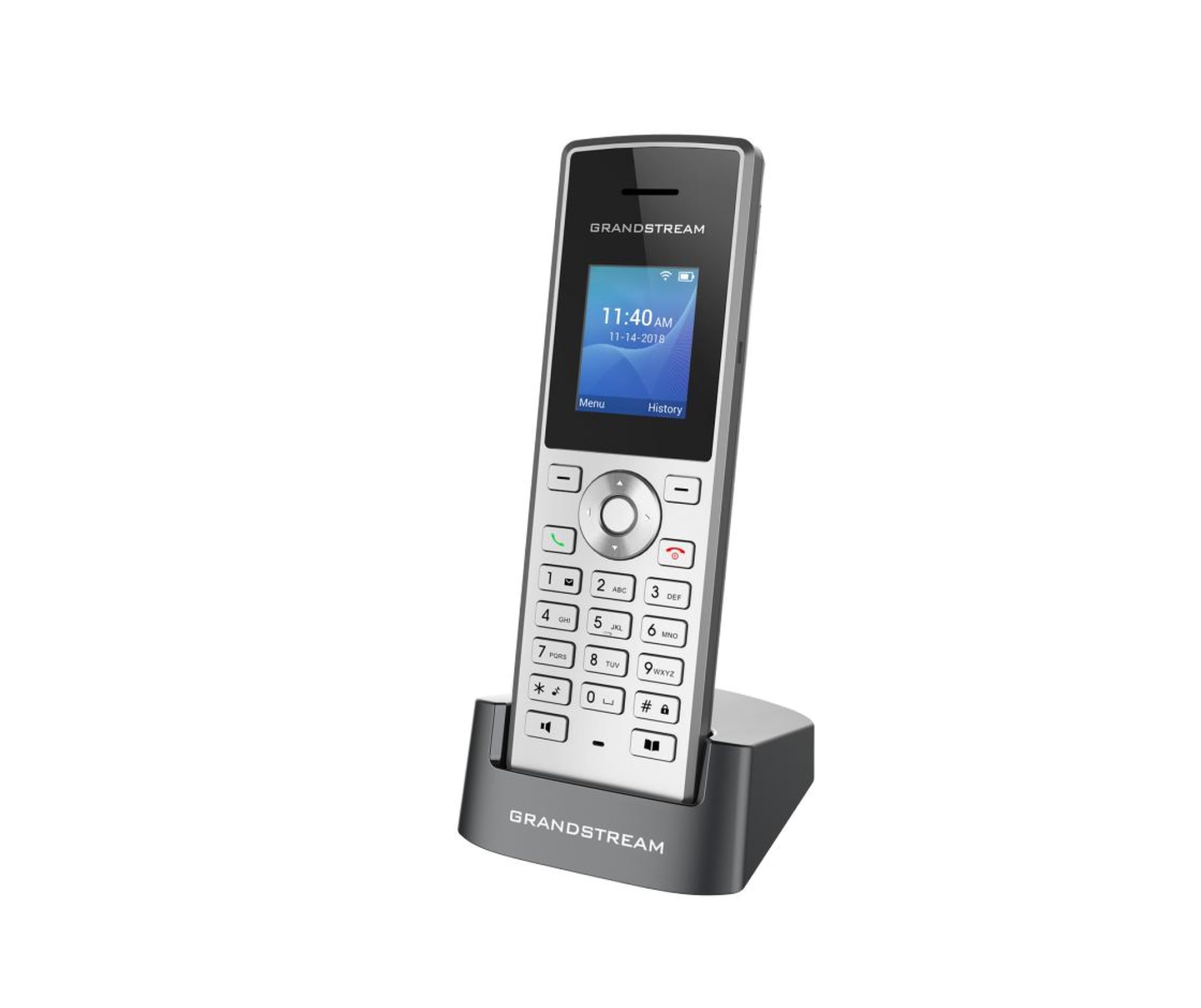 Grandstream WP810 Portable Wi-Fi VoIP Phone with HD Voice - Wireless IP Phone for Business & Home Office - Perfect for Remote Work & On-the-Go Communication