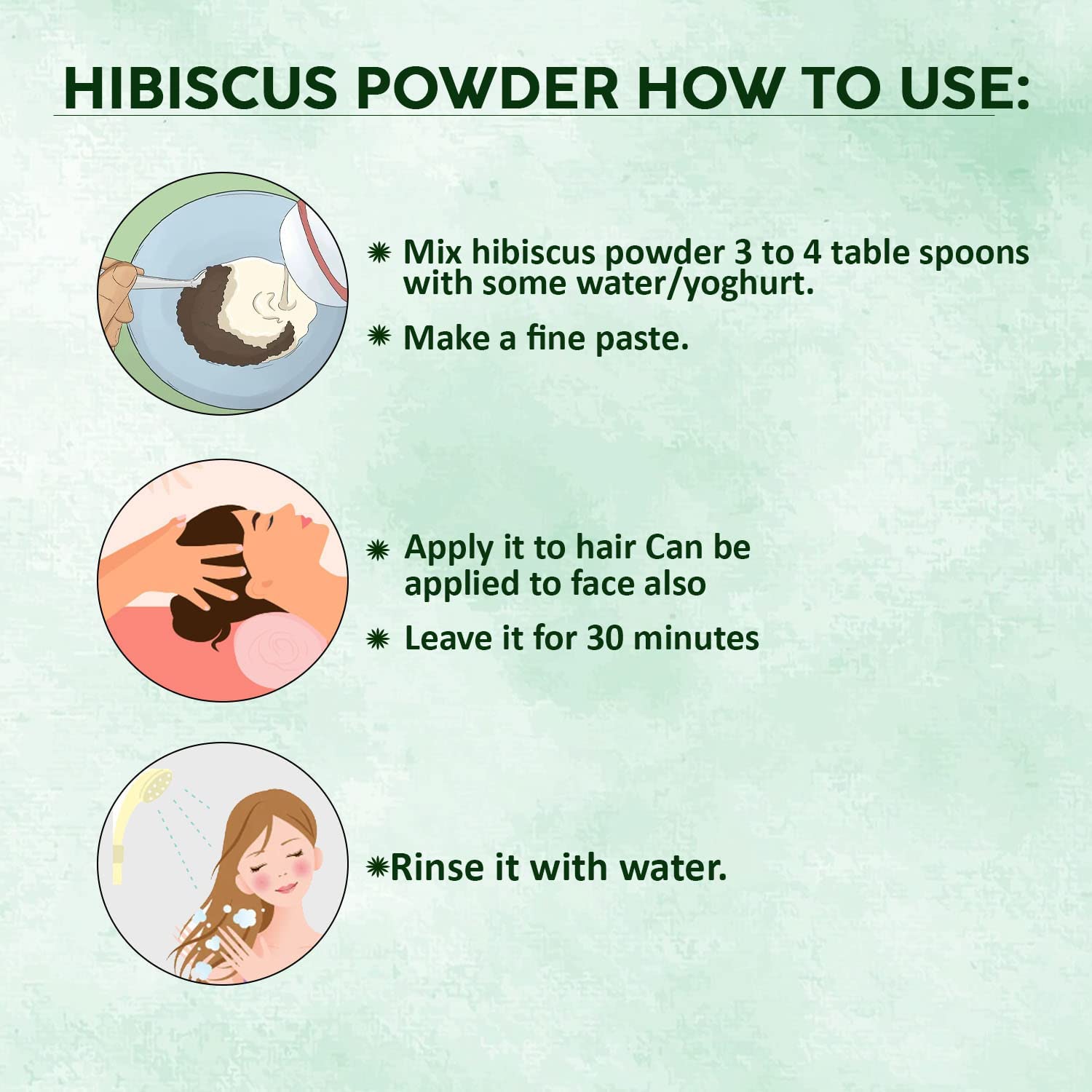 Organic Hibiscus Powder 100g (Pack of 2) | Premium Grade for Tea, Smoothies & Skincare | Natural Antioxidant-Rich Superfood for Detox & Wellness
