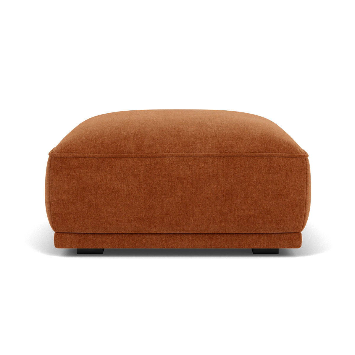 Leonora Fabric Storage Ottoman with Tufted Top - Stylish Footrest, Coffee Table & Extra Seating for Living Room, Bedroom & Dorm